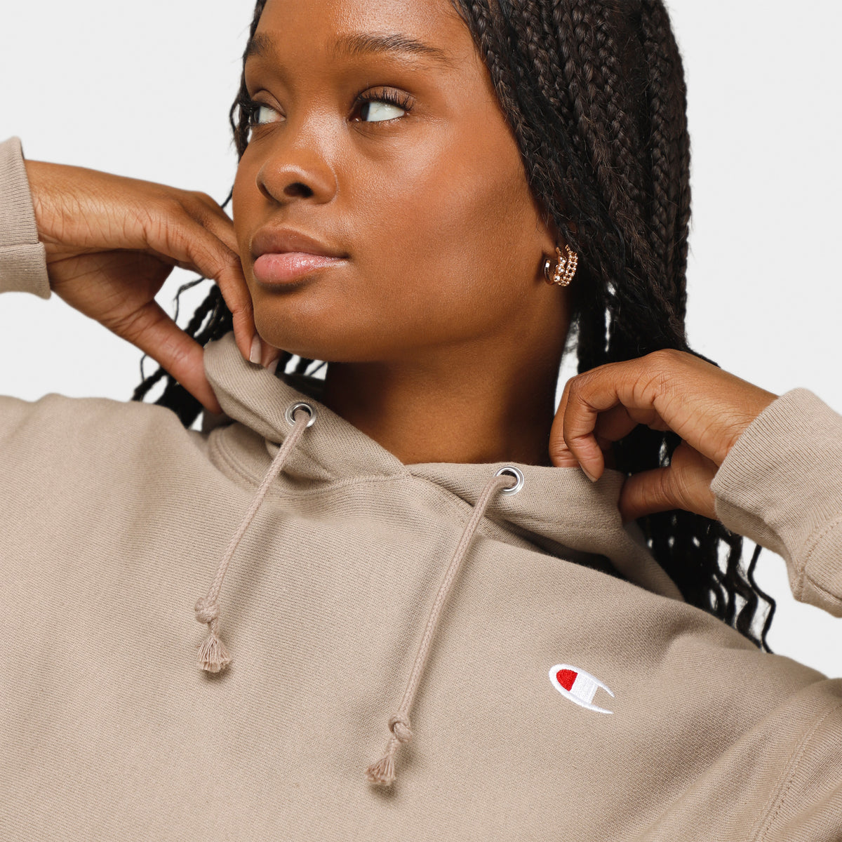 Pink champion outlet hoodie jd