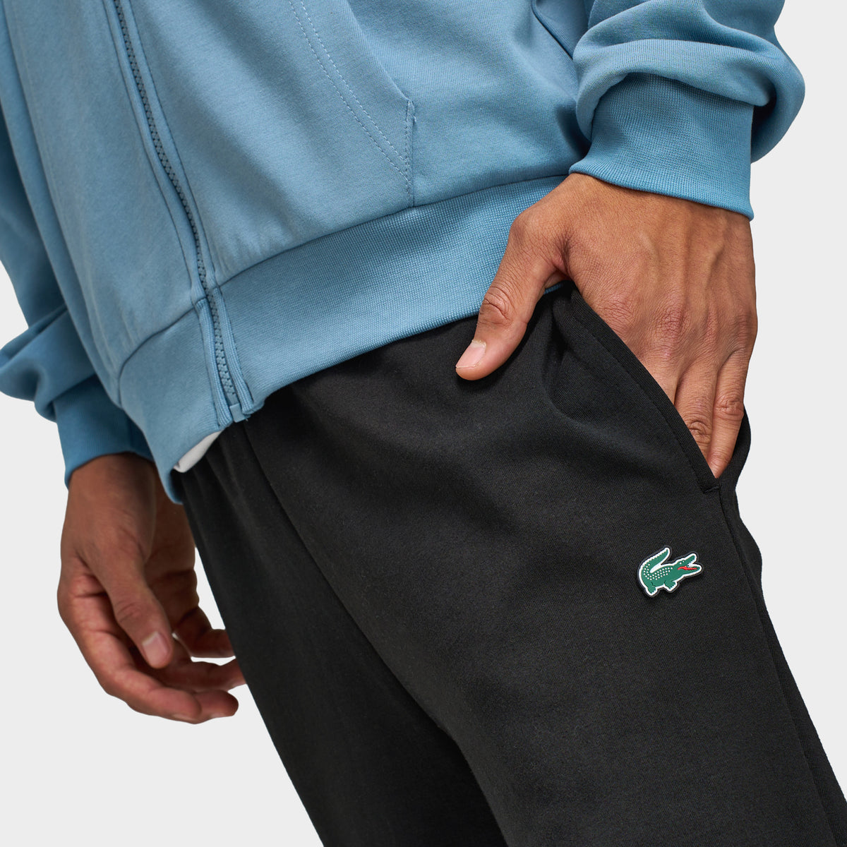 Lacoste Elastic Waist Shorts / Black