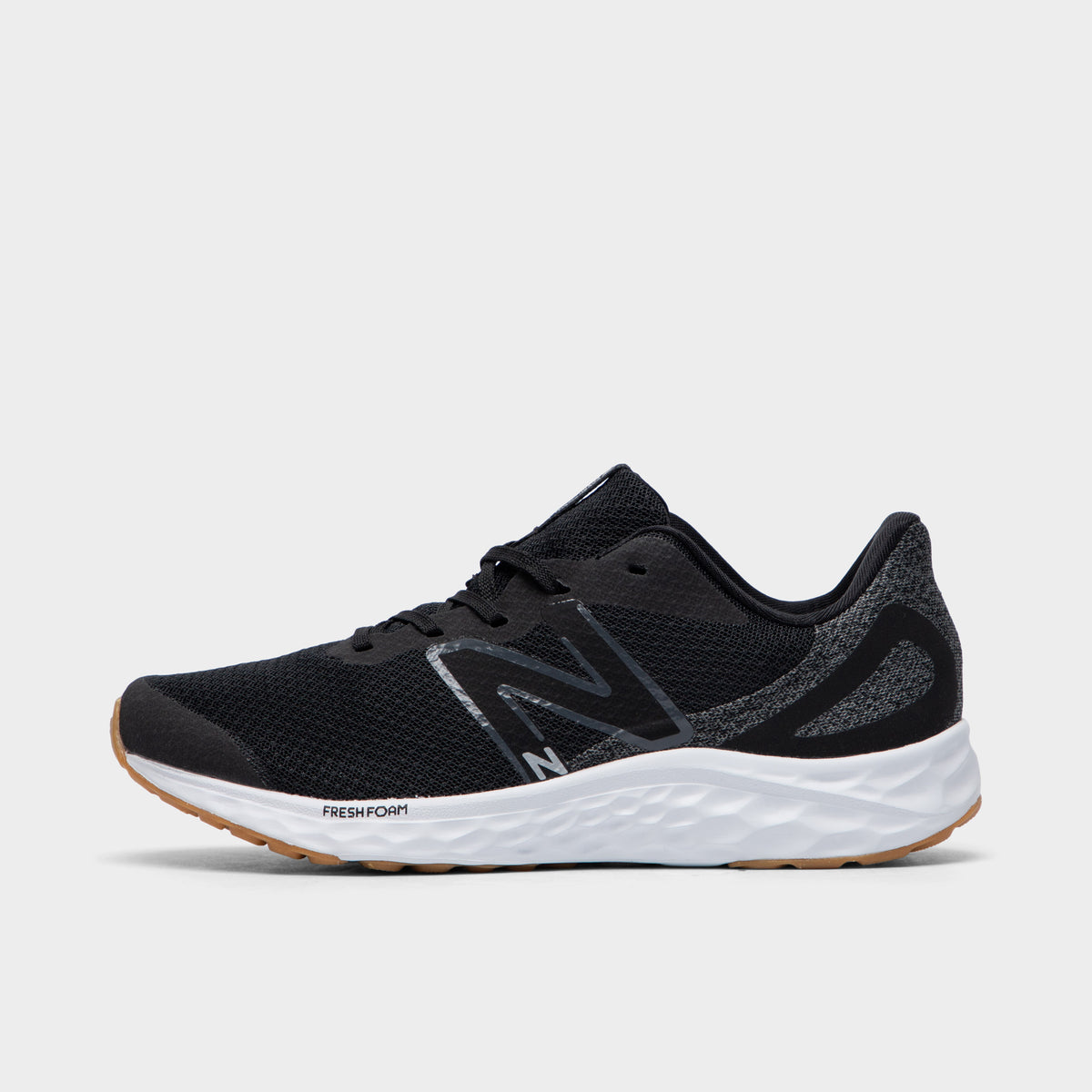New balance fresh foam black and white hotsell