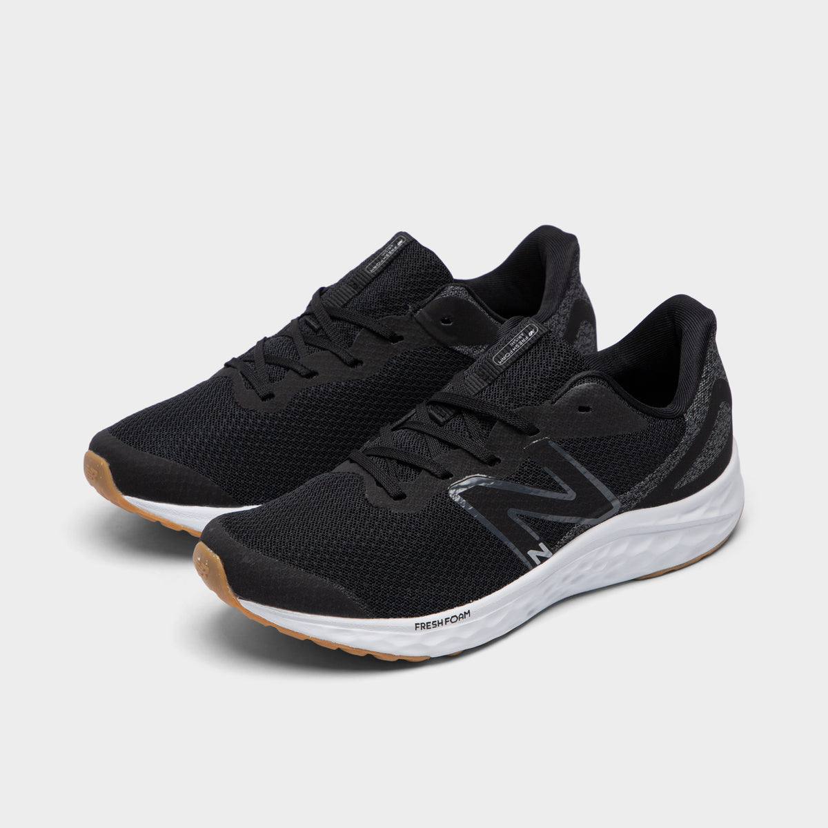 New balance fresh store foam black and white