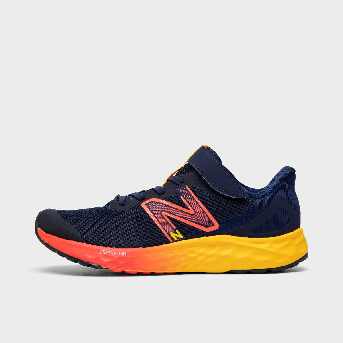 New Balance Juniors Fresh Foam Arishi v4 Team Navy Electric Red