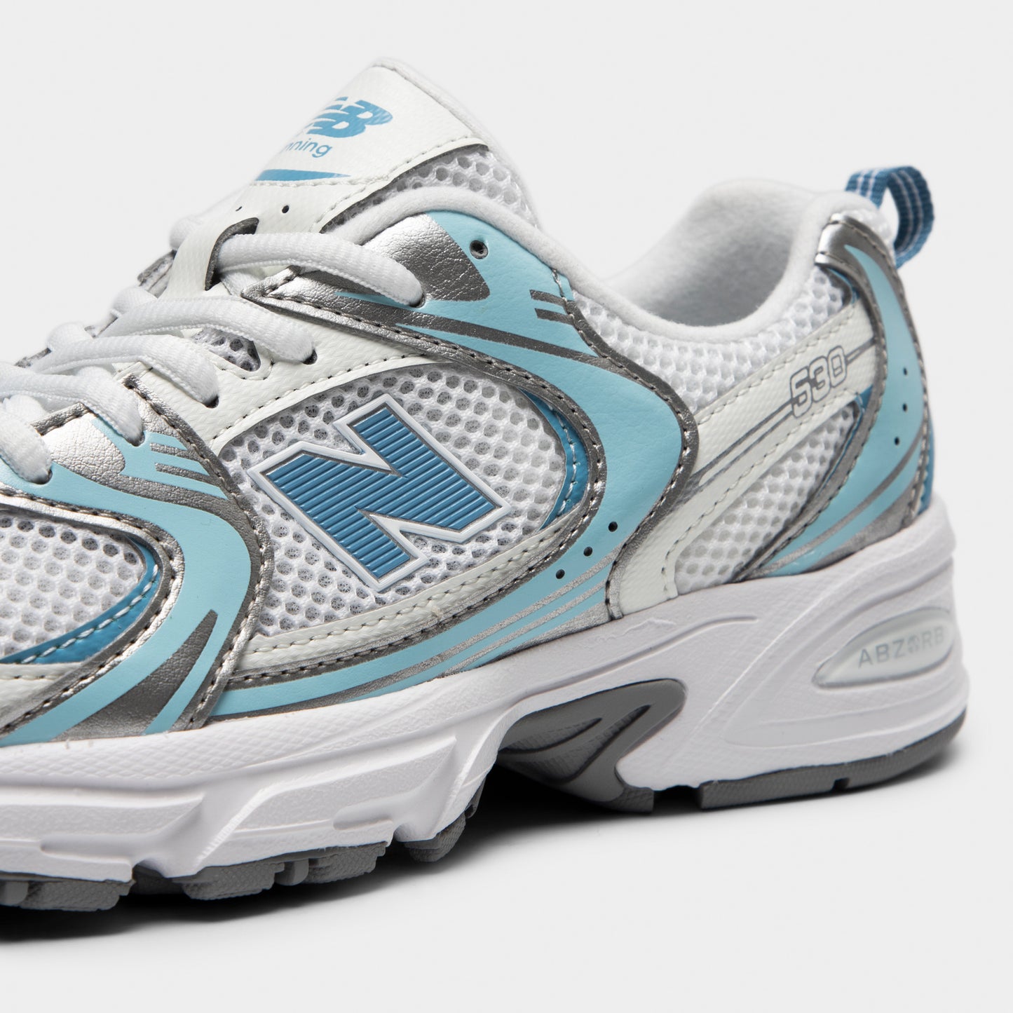 New Balance Juniors' 530 Sea Salt / Still Water
