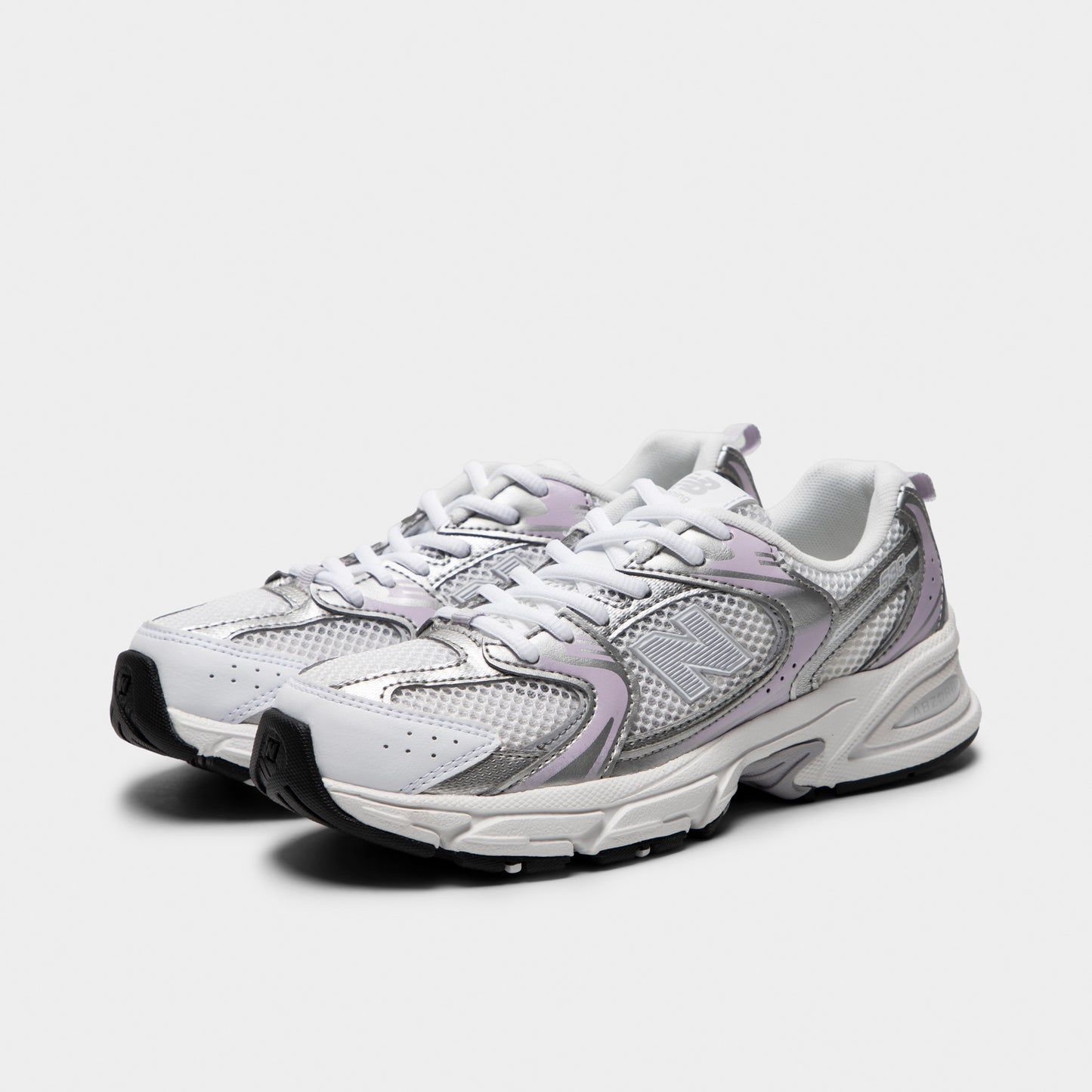 New Balance Juniors' 530 Violet / White