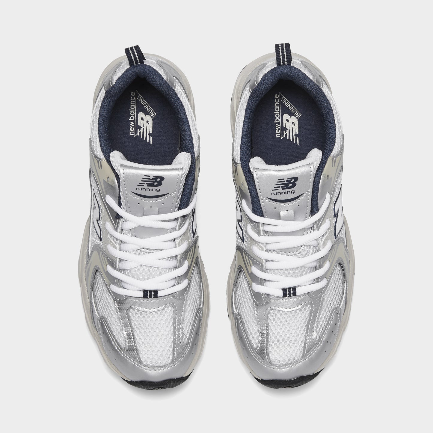 New Balance Juniors' 530 Summer Fog / Nimbus Cloud - NB Navy