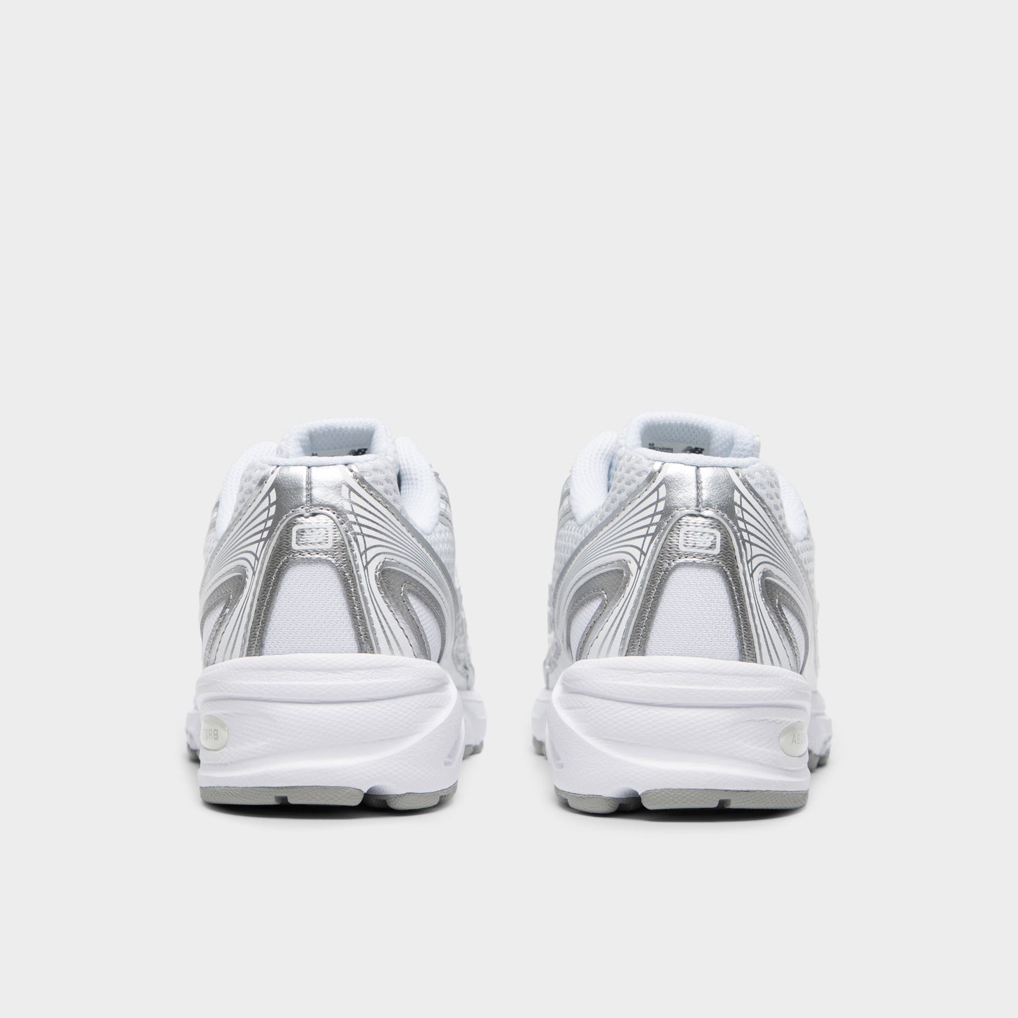 New Balance Juniors' 740 White / Silver Metallic