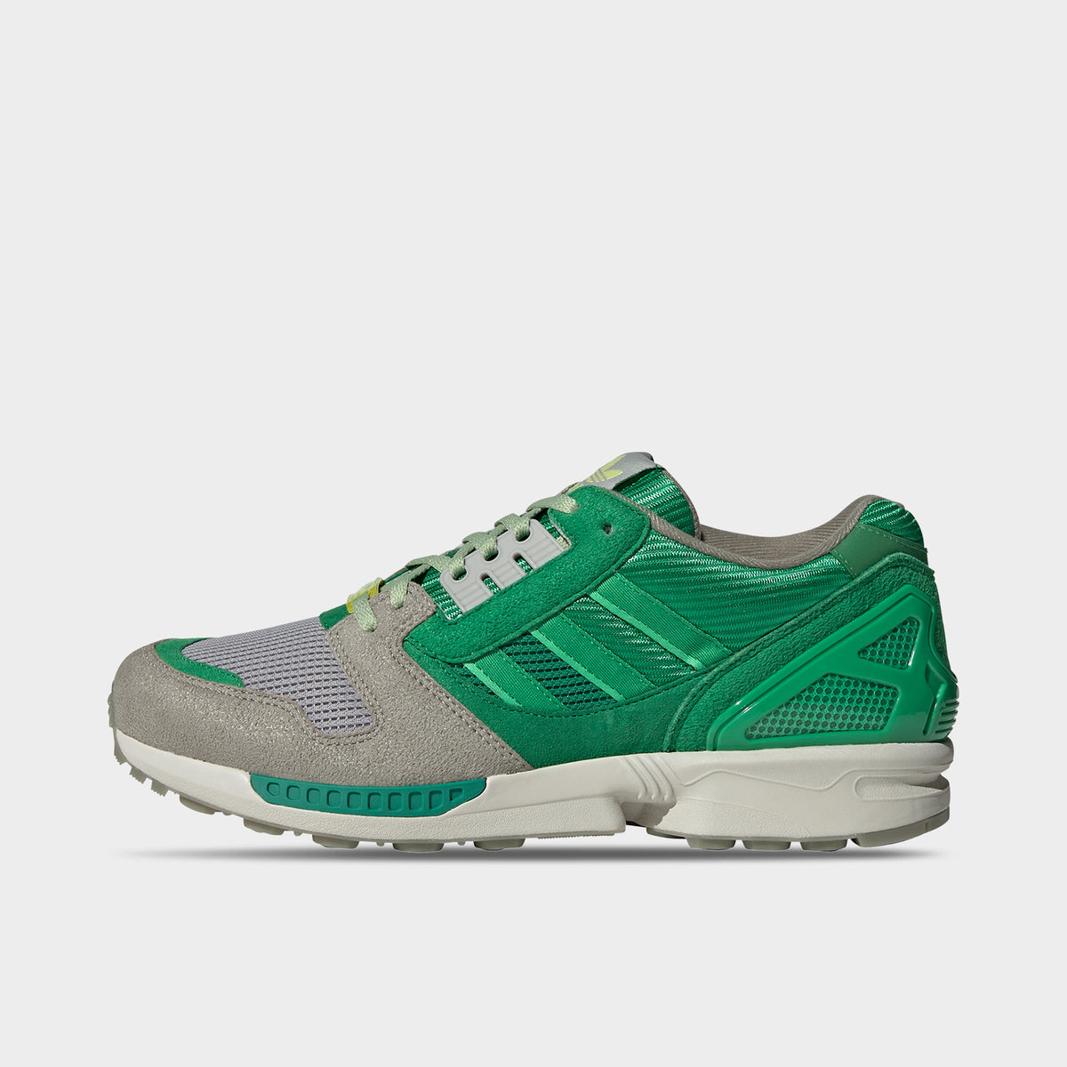 Grey and green adidas cheap