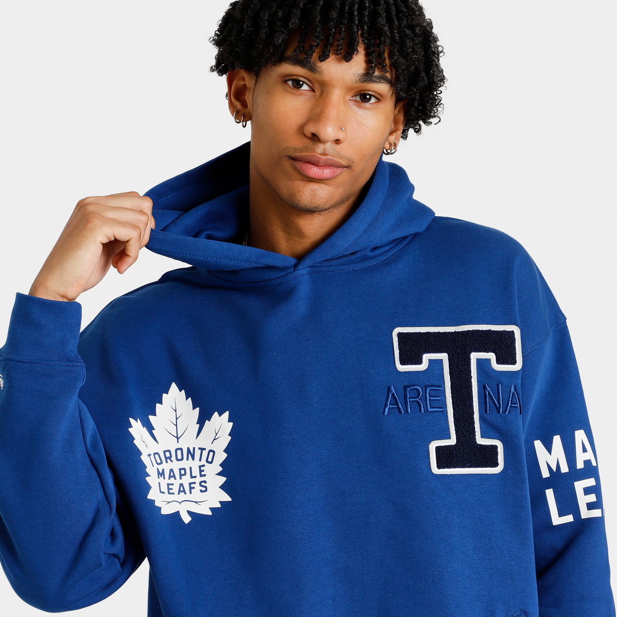 Men's Toronto Maple Leafs Graphic Pullover Hoodie, Mitchell & Ness