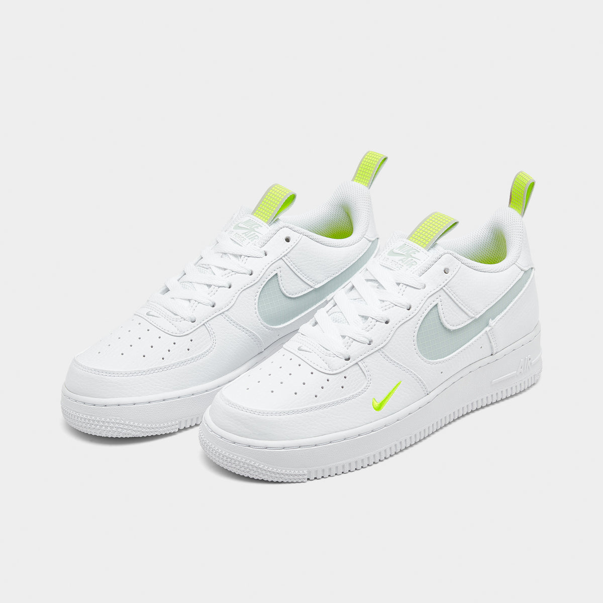 Nike Air Force 1 LV8 GS White Light Silver Volt JD Sports