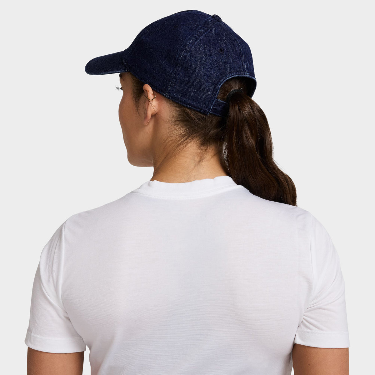 ★Nike★ Club Unstructured Denim Cap College Navy White HF03 Nike Club Unstructured Denim Cap College Navy / White | JD