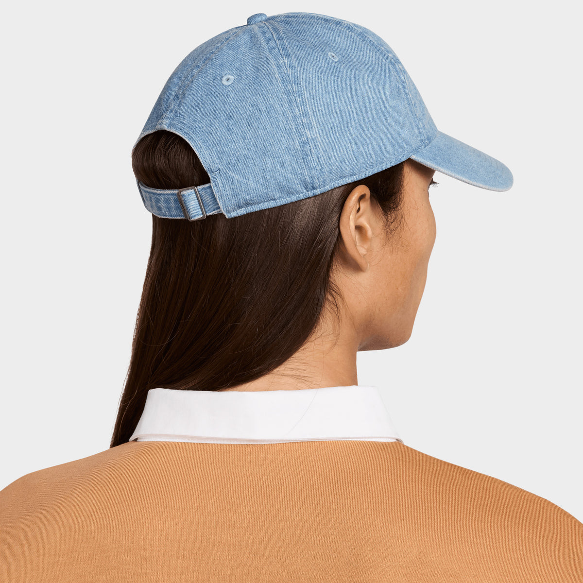 Nike Club Unstructured Denim Cap Aegean Storm Thunder Blue White JD Sports