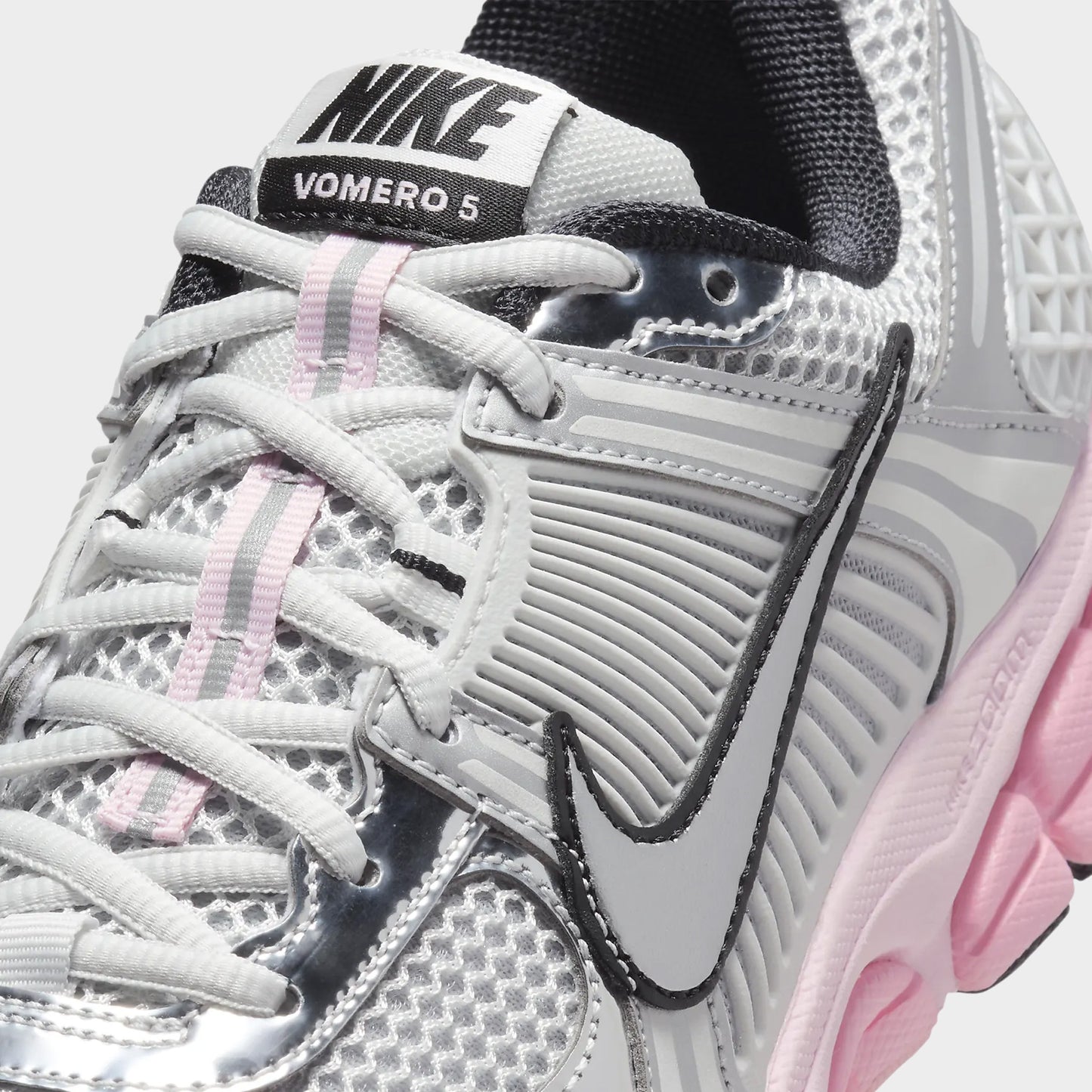 Nike Femme Zoom Vomero 5 Poussière de photons / Argent métallique