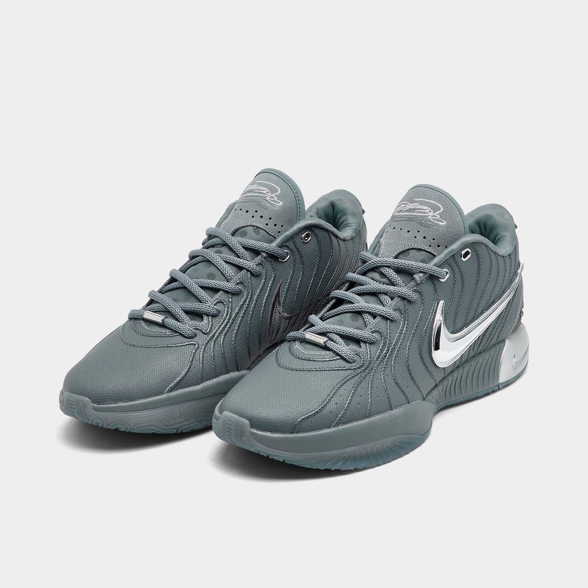 Lebron shoes grey cheap