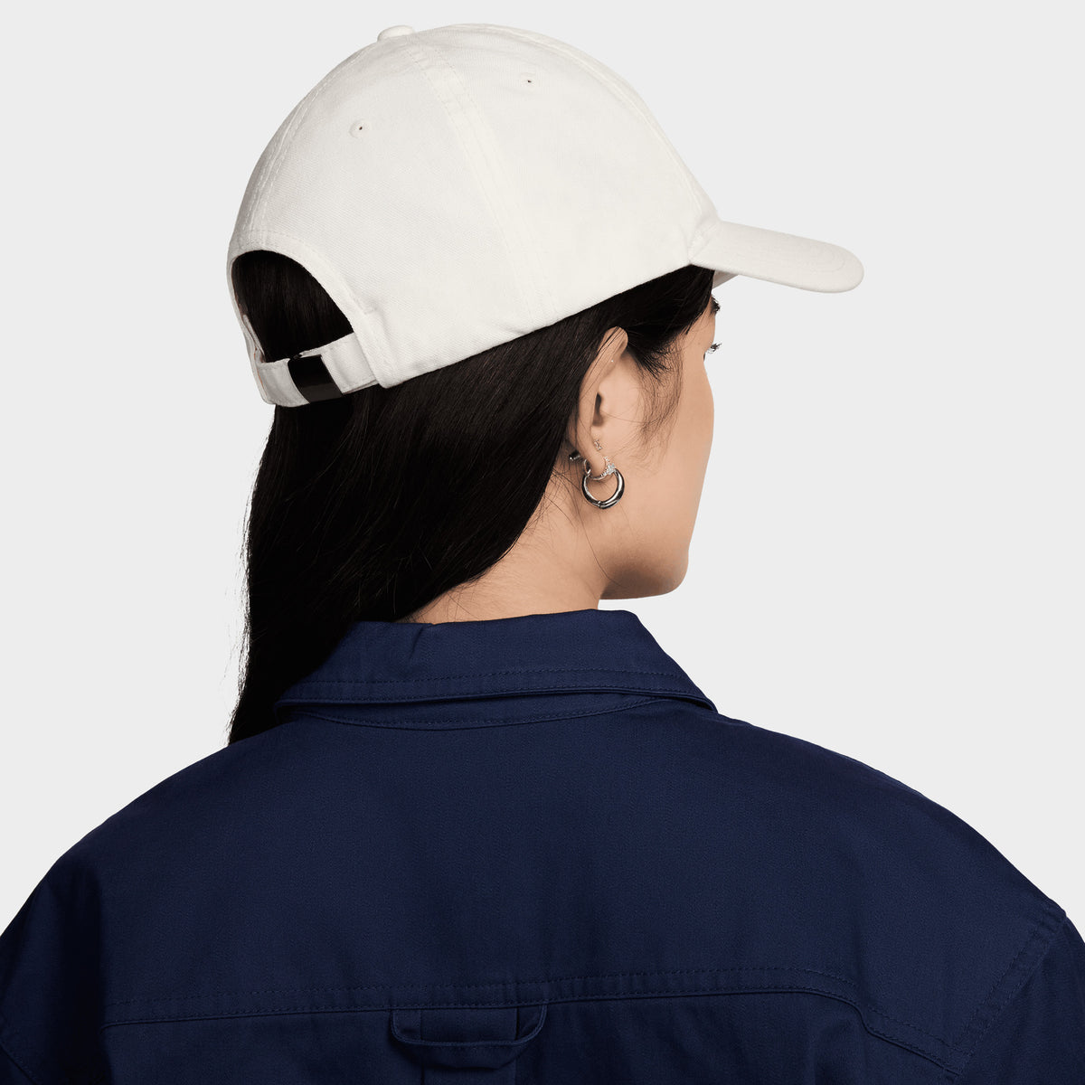 Nike SB Unstructured Flat Bill Cap Sail Black JD Sports