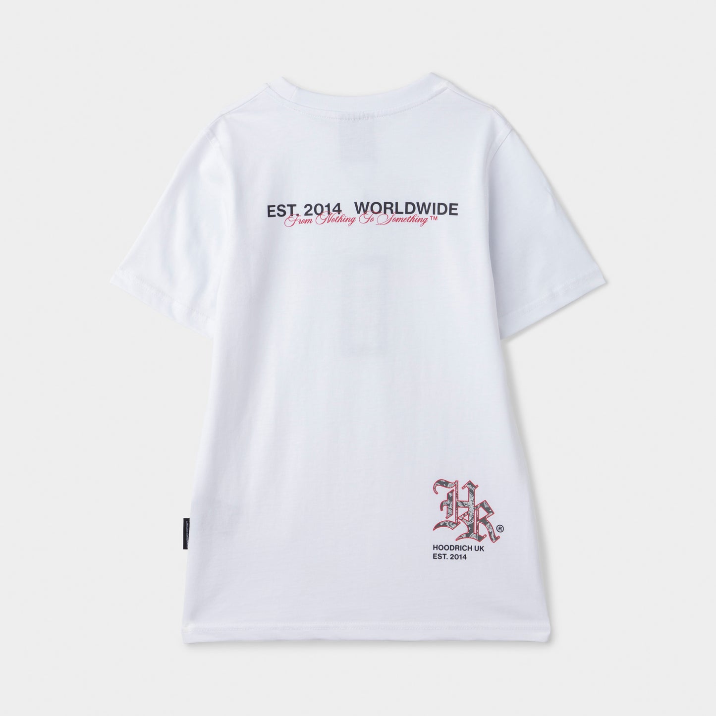 Hoodrich Junior Boys' Eterno T-Shirt White / Black - Lychee