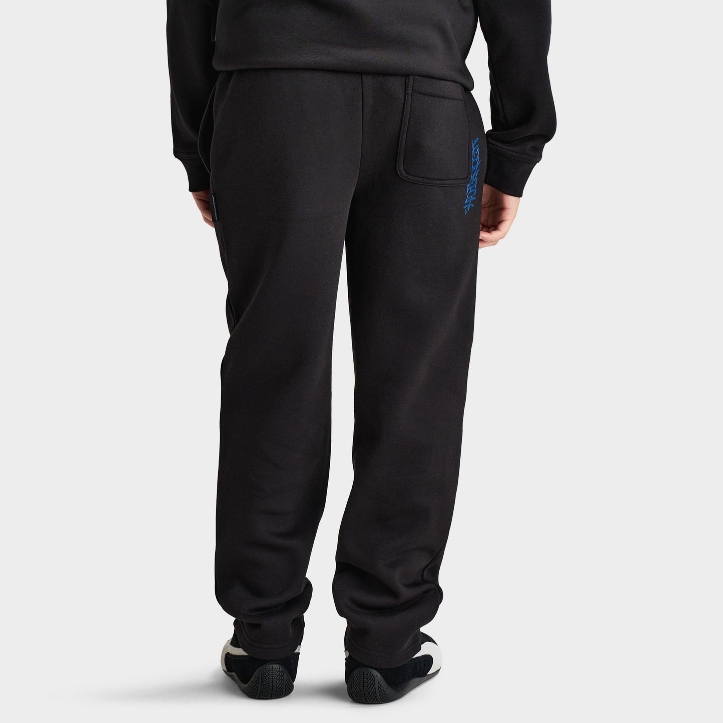 Hoodrich Junior Boy's Intent Open Hem Jogger Black / Quiet Gray - Blue Lolite