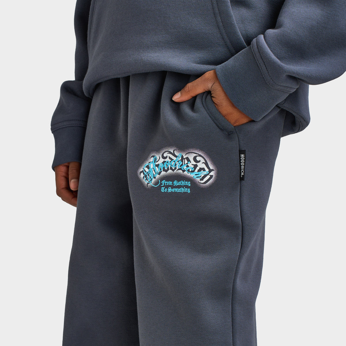 Hoodrich Juniors Sign Regular Fit Joggers Ombre Blue / Aquarius