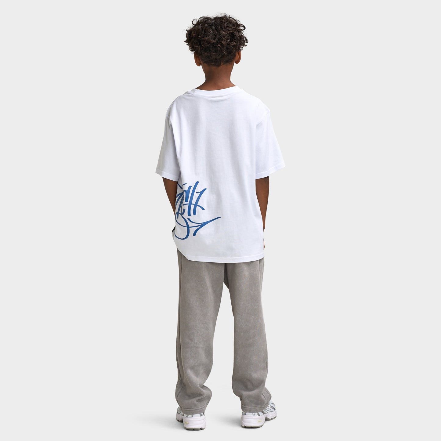 Hoodrich Juniors' Climb Oversized T-Shirt / White