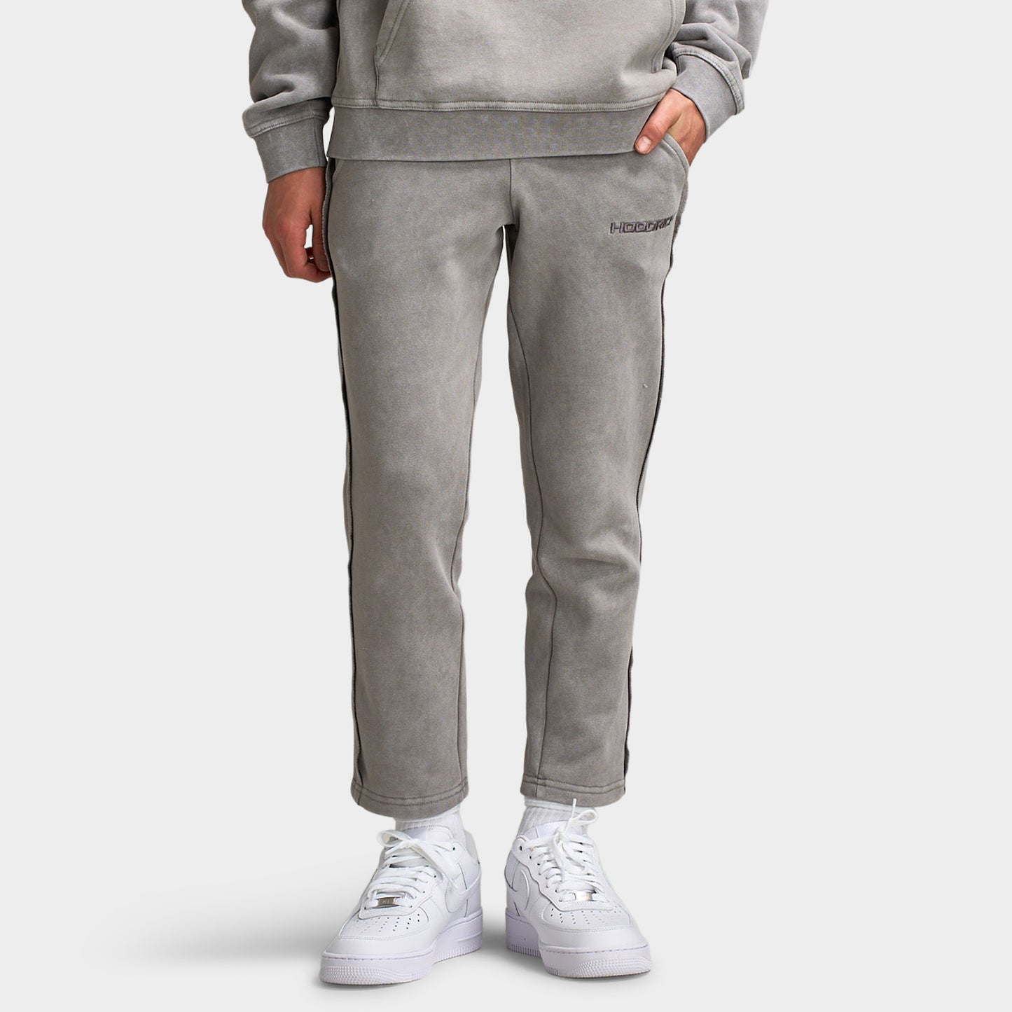 Hoodrich Junior Boys' Corrode Oversized Joggers / Silent Storm
