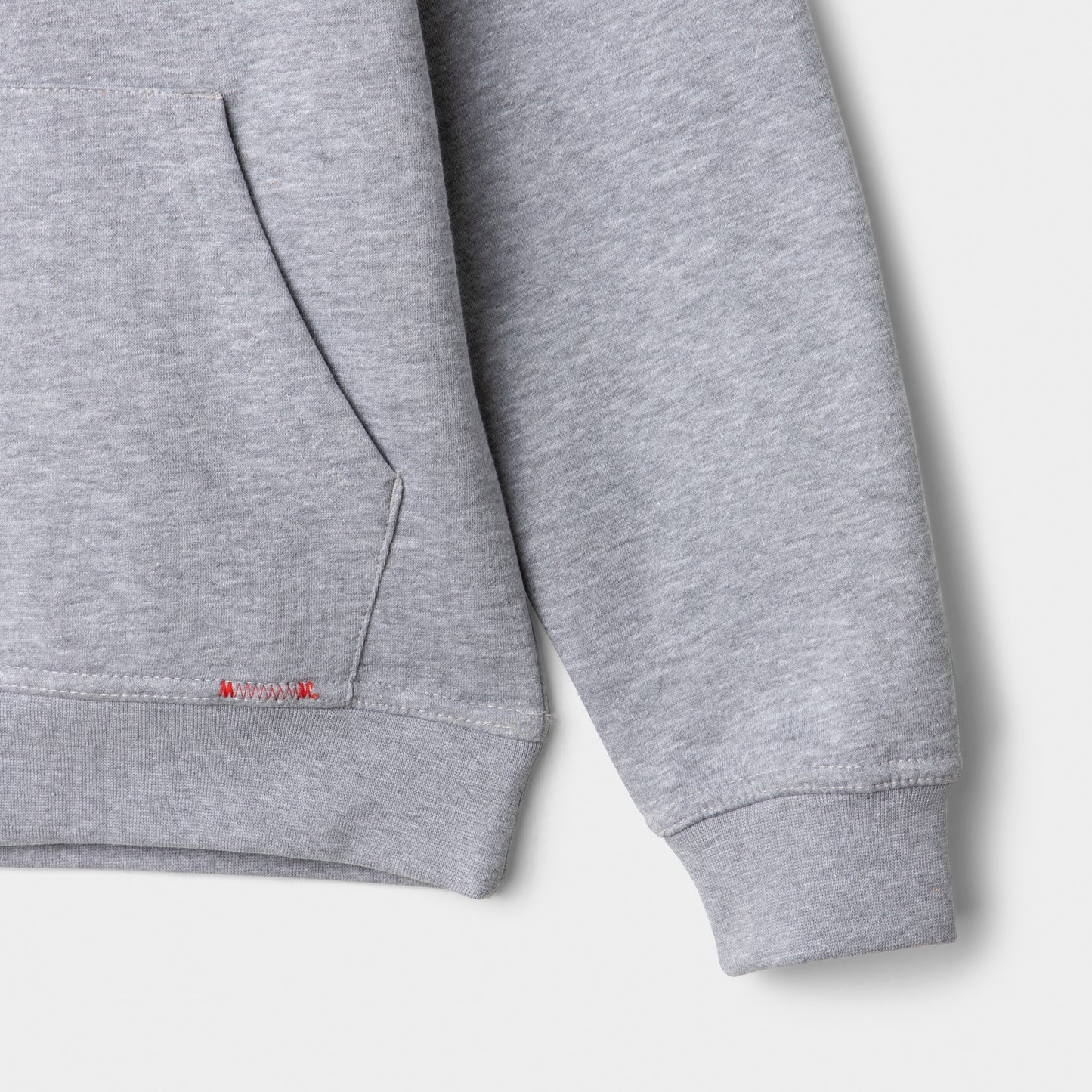 Hoodrich Juniors' Gothic Pullover Hoodie Heather Grey / White - Lychee