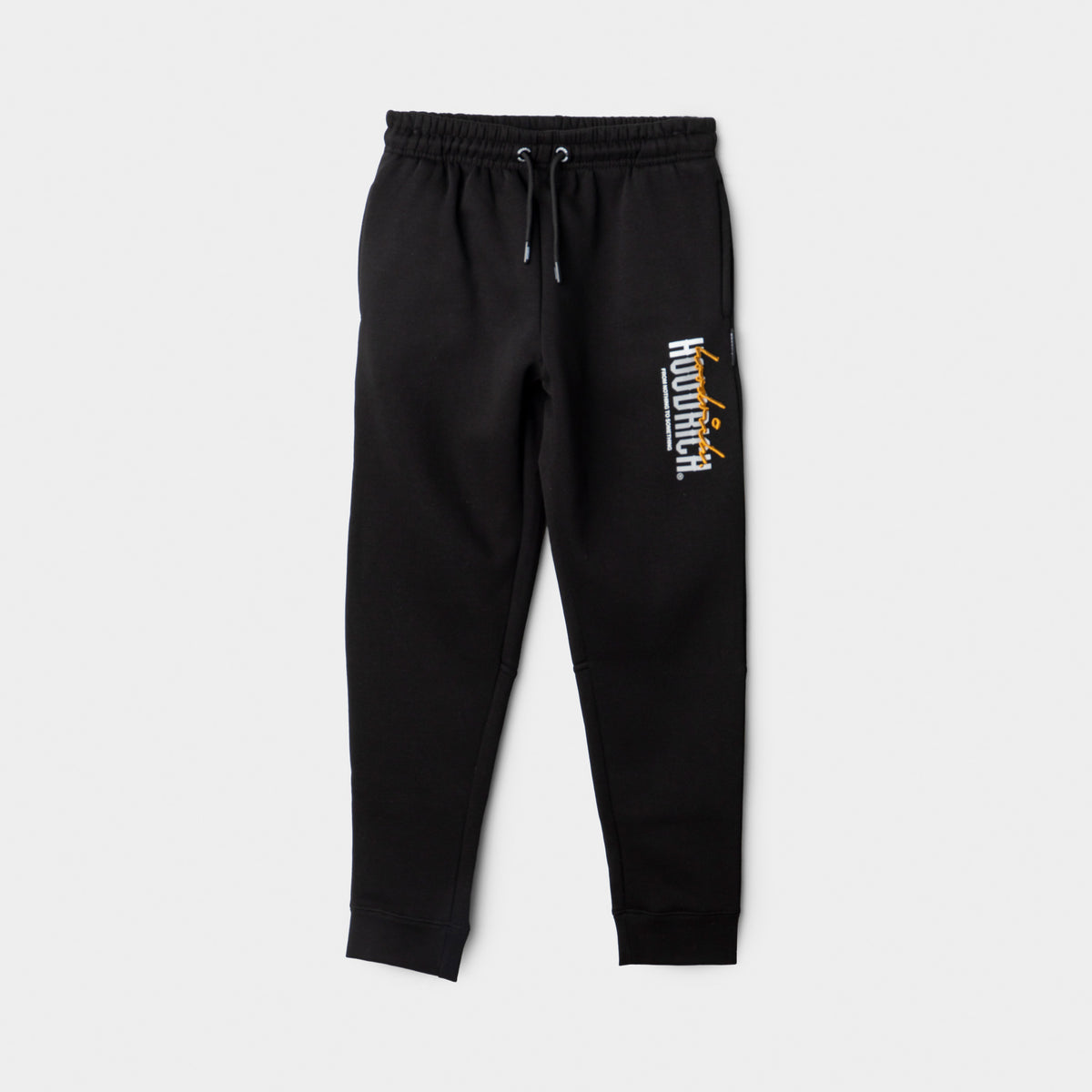 Hoodrich Junior Boys' Certify V2 Joggers Black / White - Quiet Grey