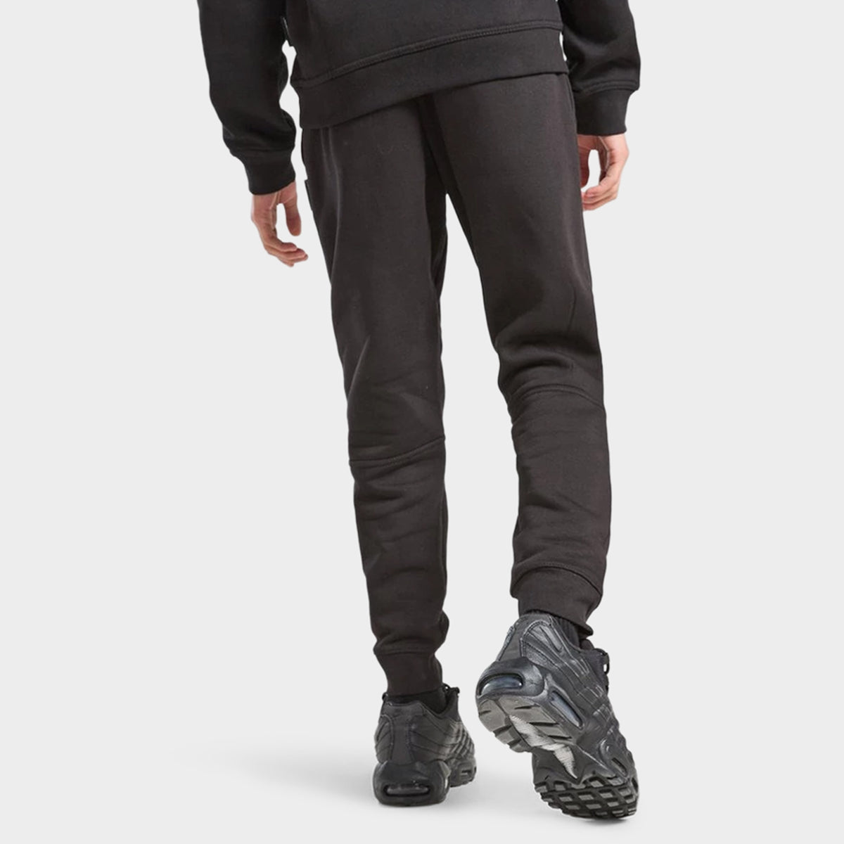 Hoodrich Junior Boys' Certify V2 Joggers Black / White - Quiet Grey