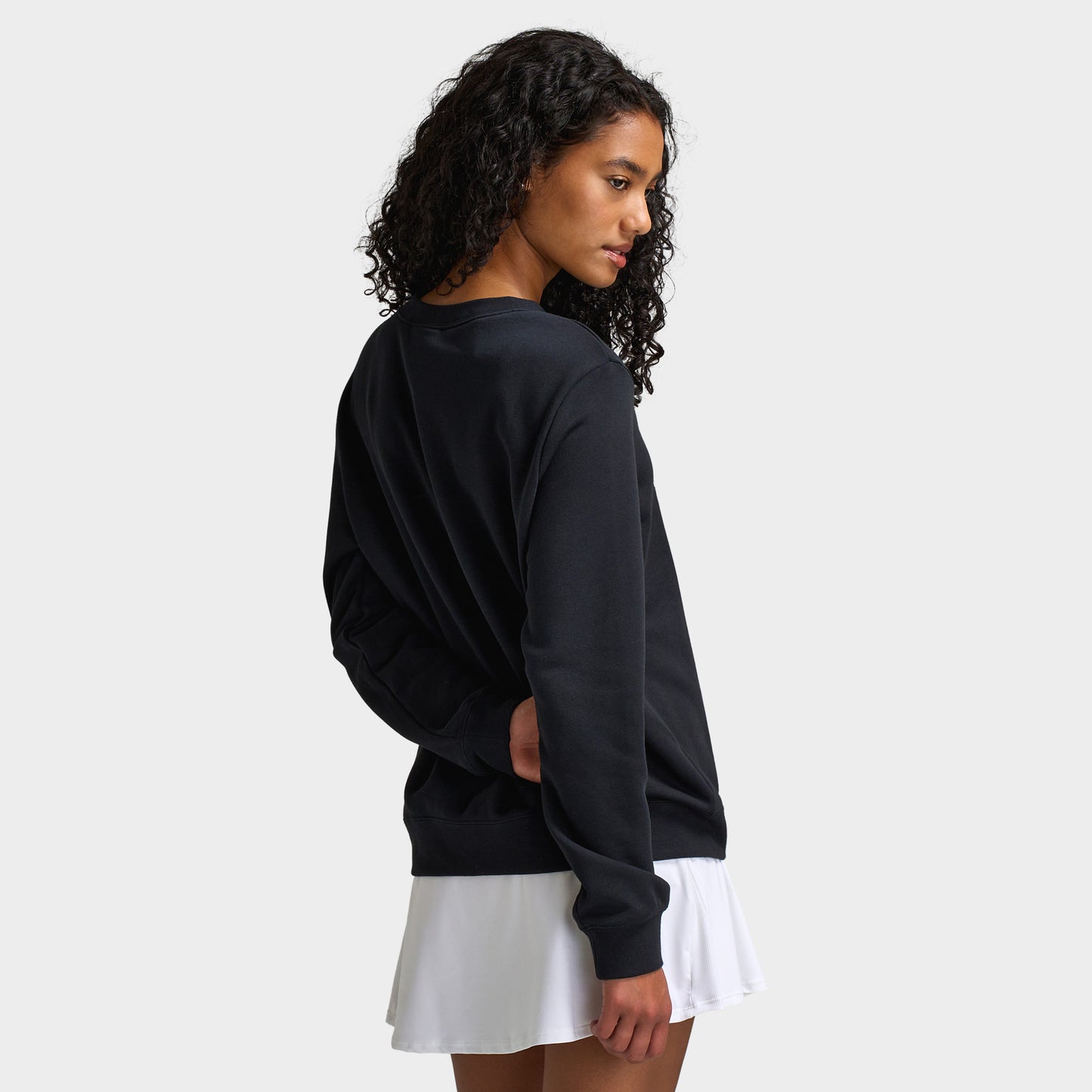 Nike Sportswear Women's Logo Crewneck / Black