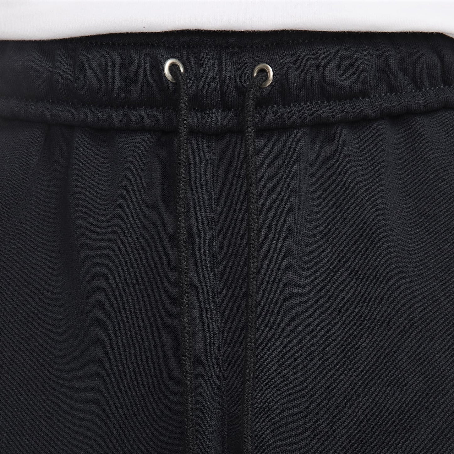 Nike Sportswear Club Pantalon surdimensionné en polaire Noir / Blanc