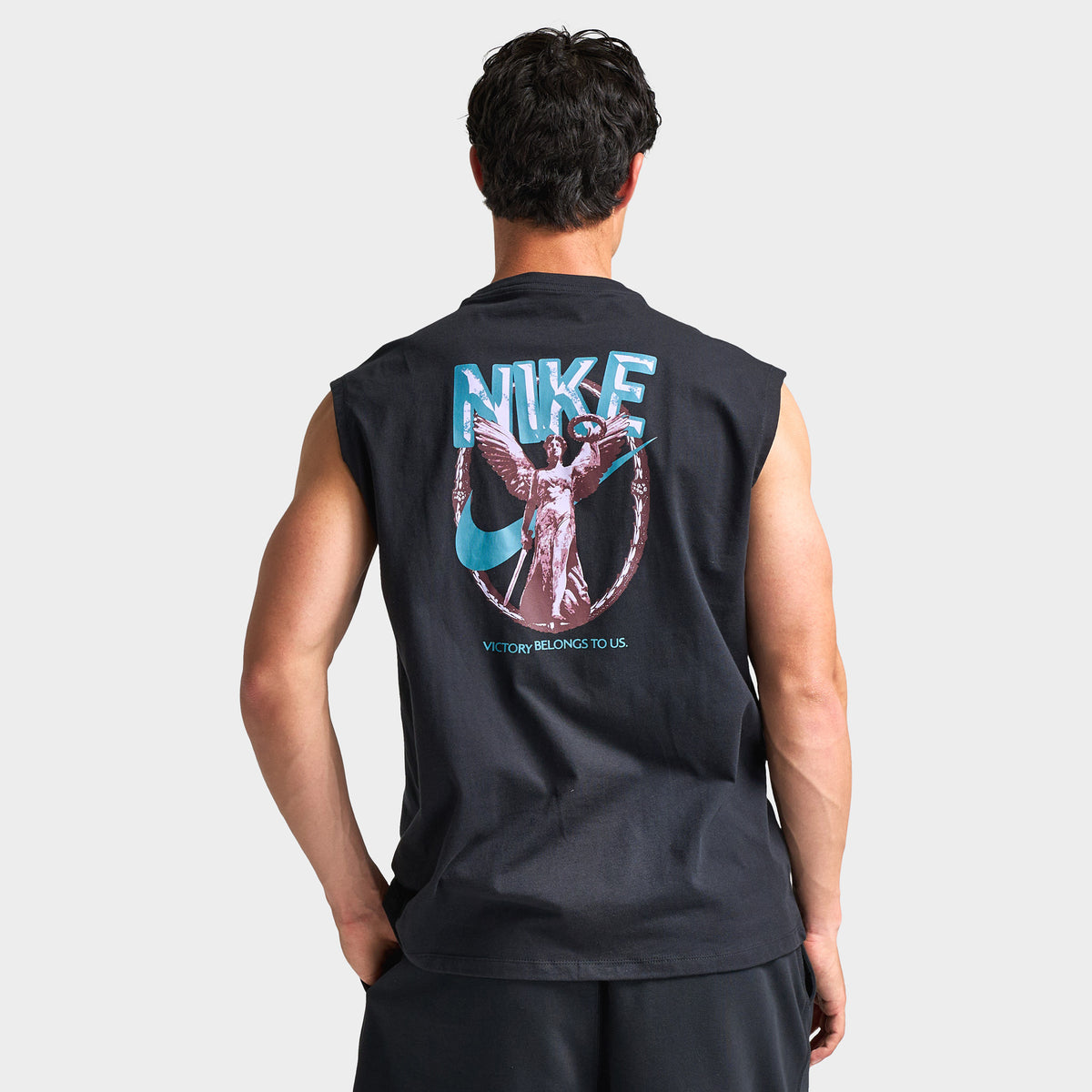 Nike Sleeveless Fitness T-Shirt / Black | JD Sports