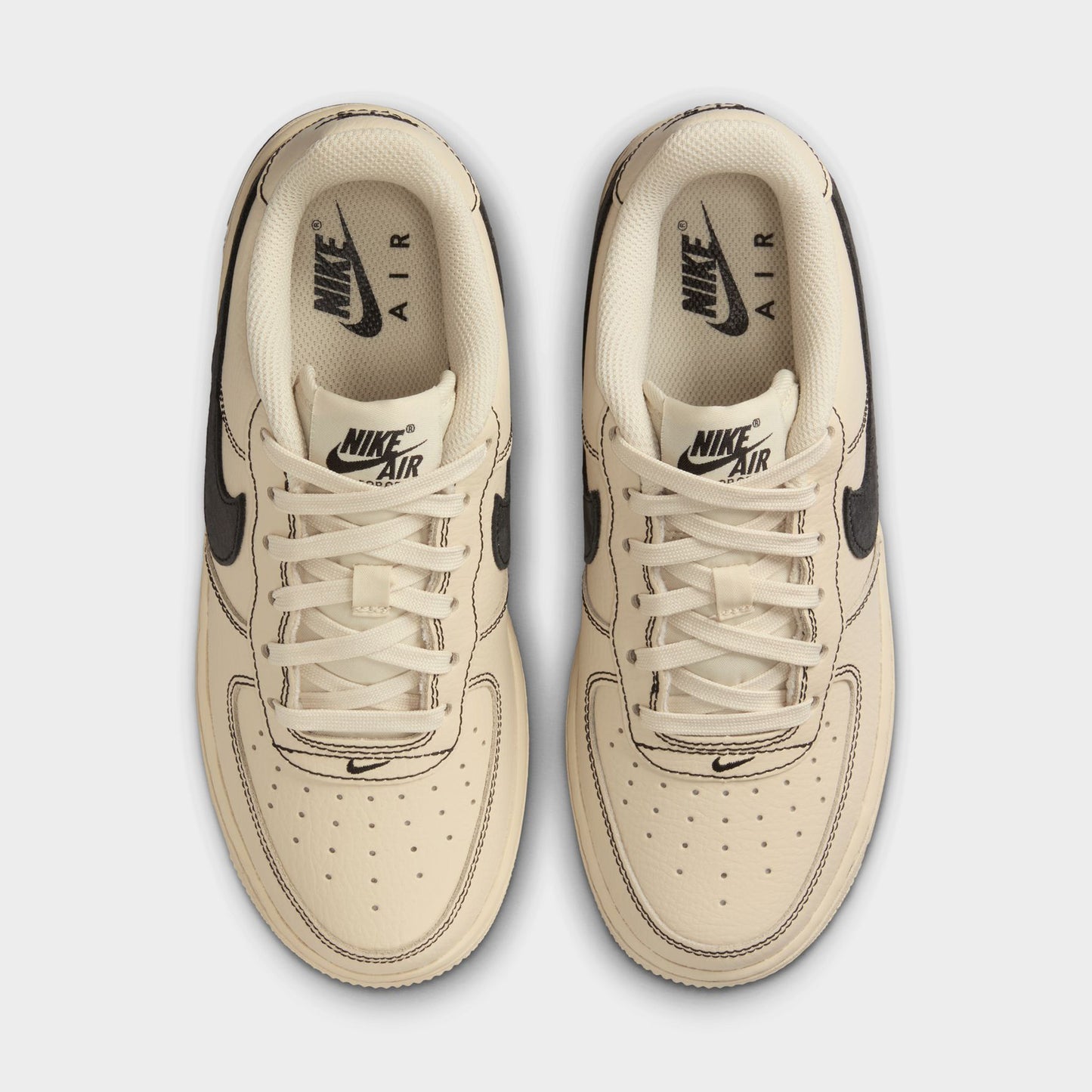 Nike Air Force 1 LV8 4 GS Light Khaki / Black