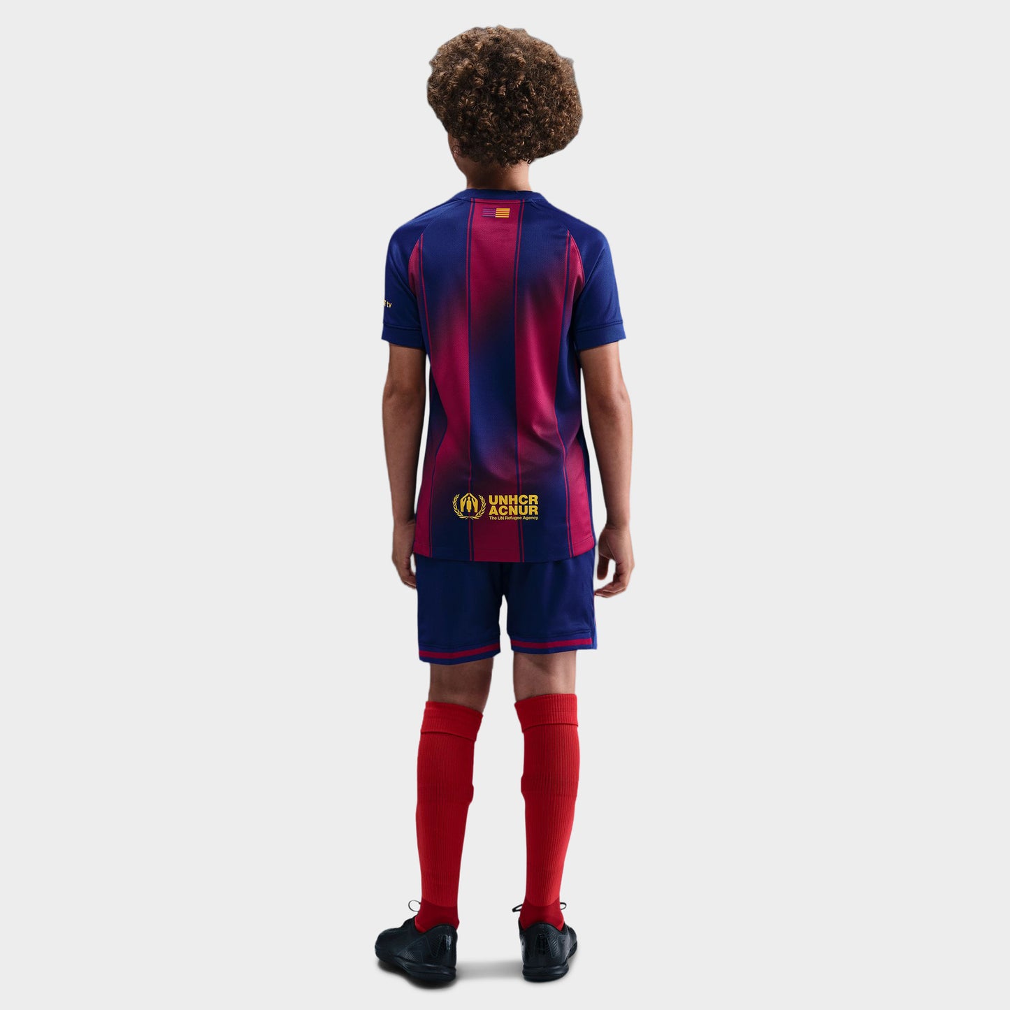 Nike Juniors' FCB 25/26 Jersey Stad / Deep Royal Blue