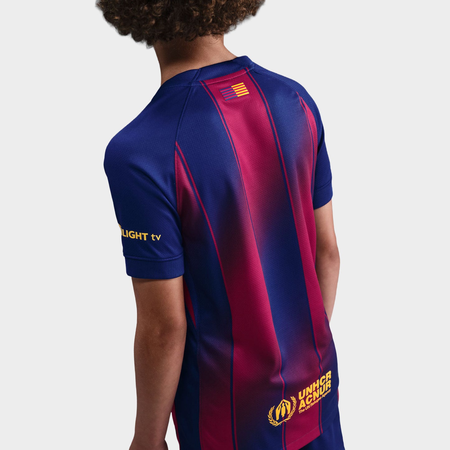 Nike Juniors' FCB 25/26 Jersey Stad / Deep Royal Blue