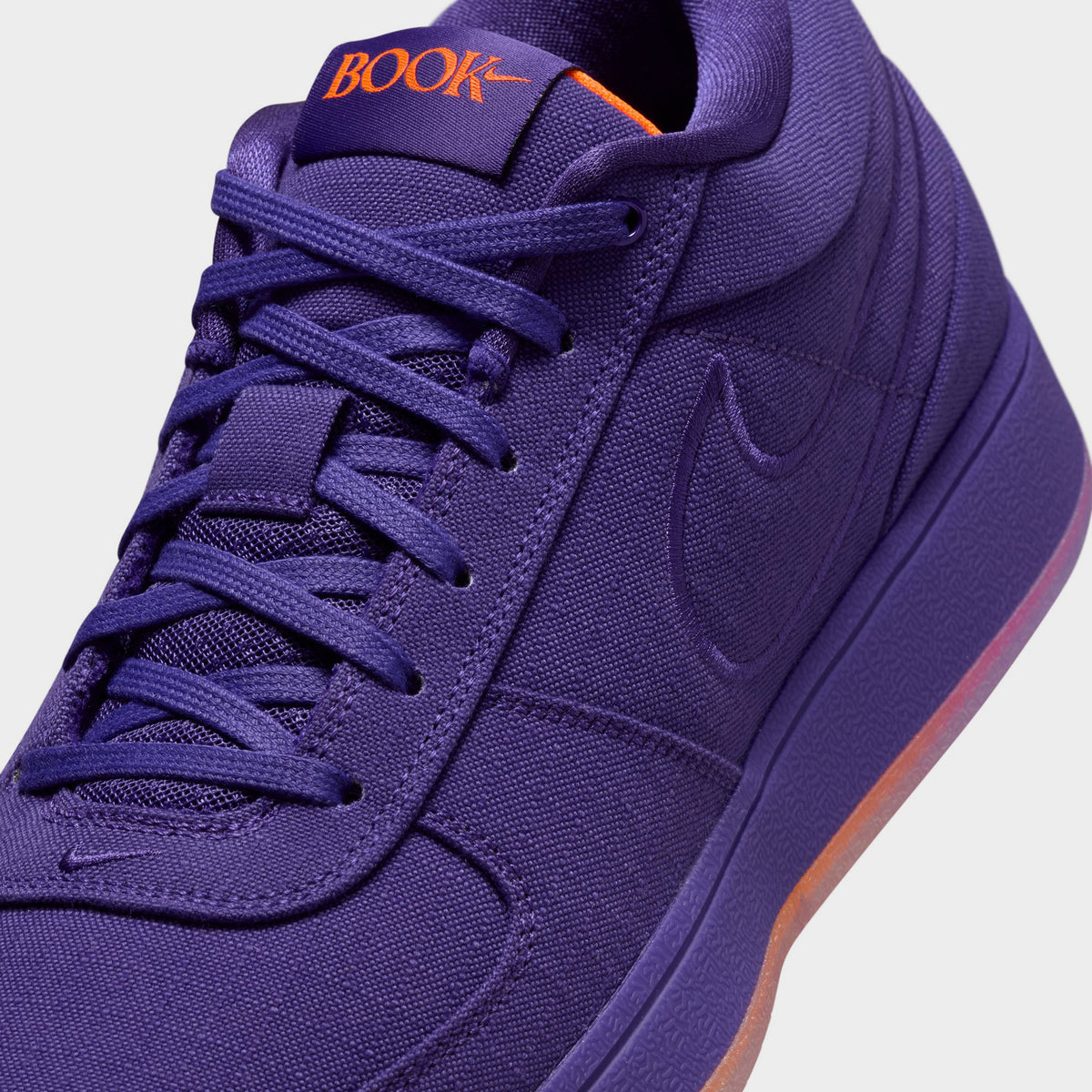 Nike Book 1 Court Purple / Total Orange - Taupe Grey