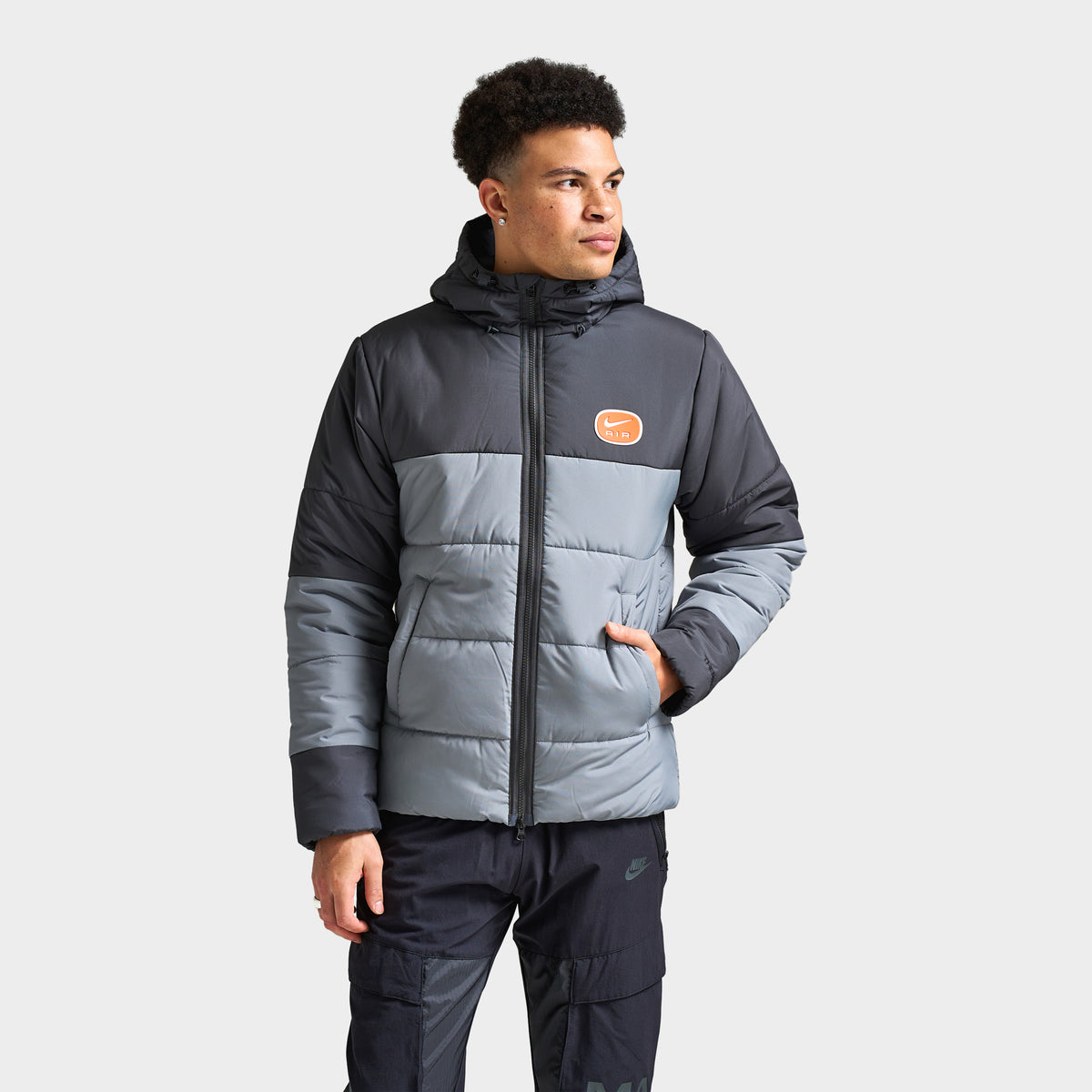Nike Air Synthetic Fill Jacket Anthracite Cool Grey White