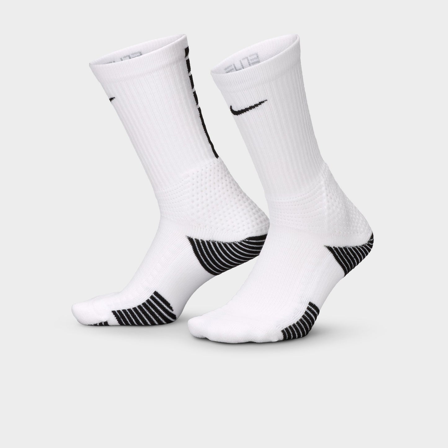 Nike Elite 2.0 Crew Basketball Socks / White