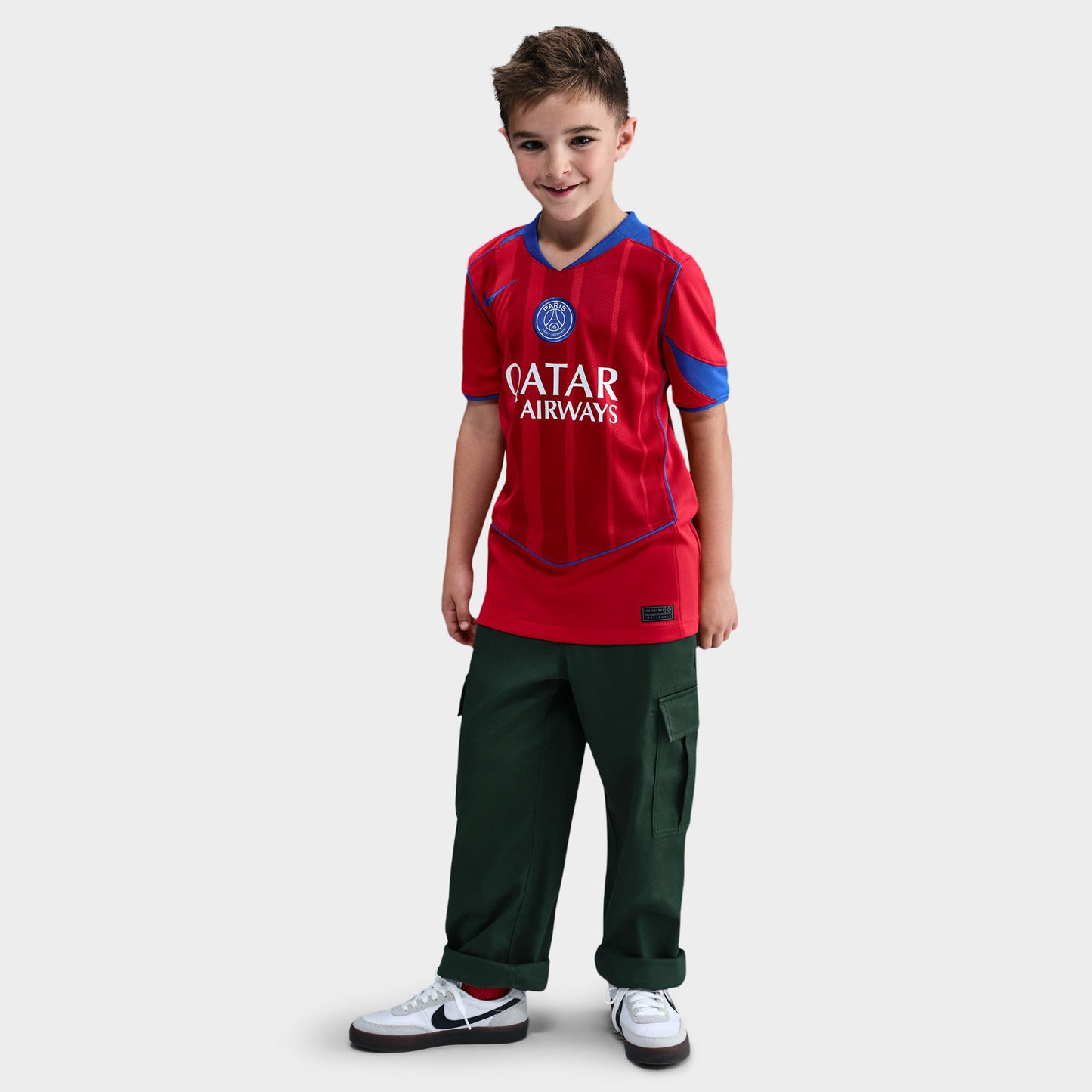 Nike Juniors' PSG 25/26 Jersey Stad 3R Global Red / Sport Red