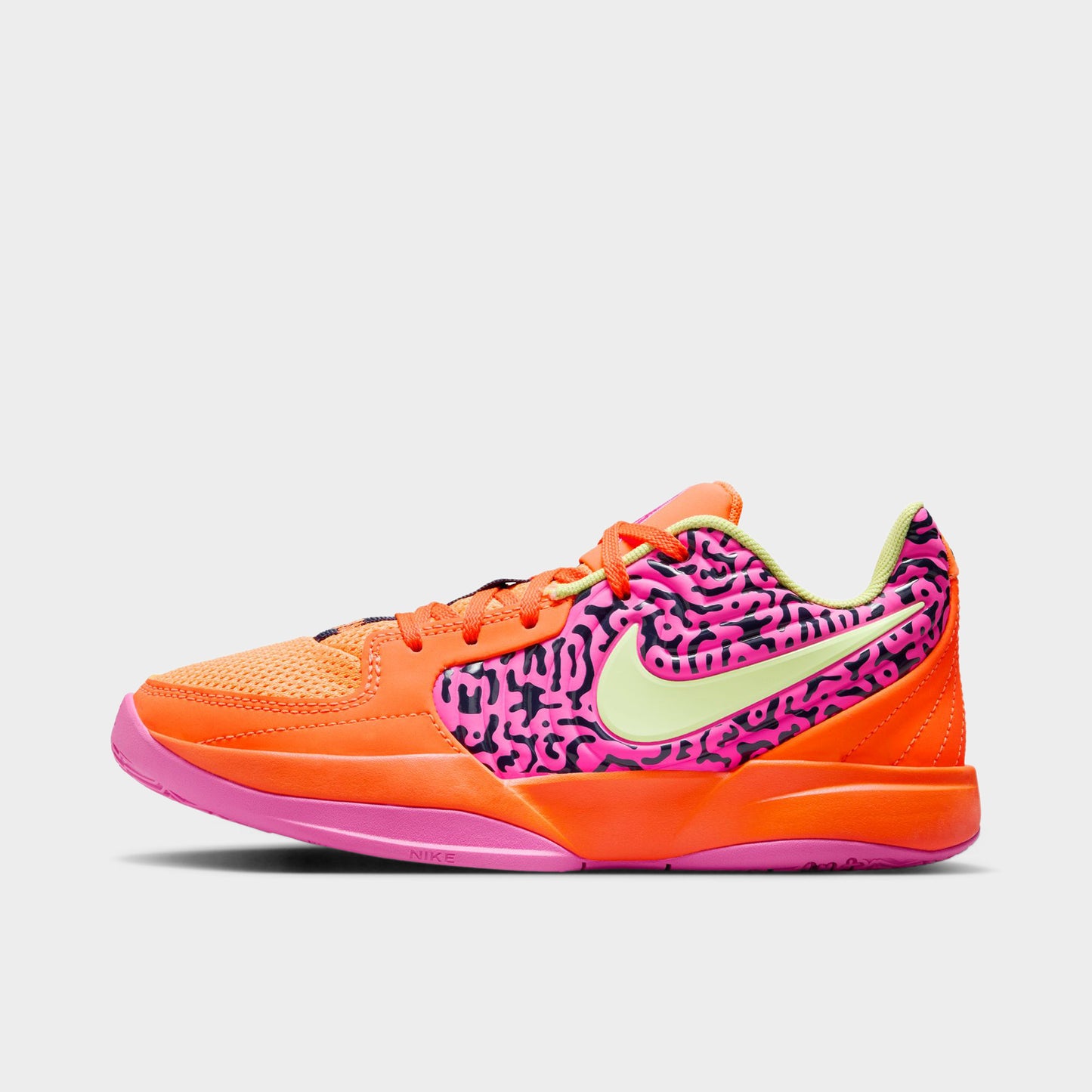 Nike Ja 2 SE GS Obsidienne / Citron clair - Orange total