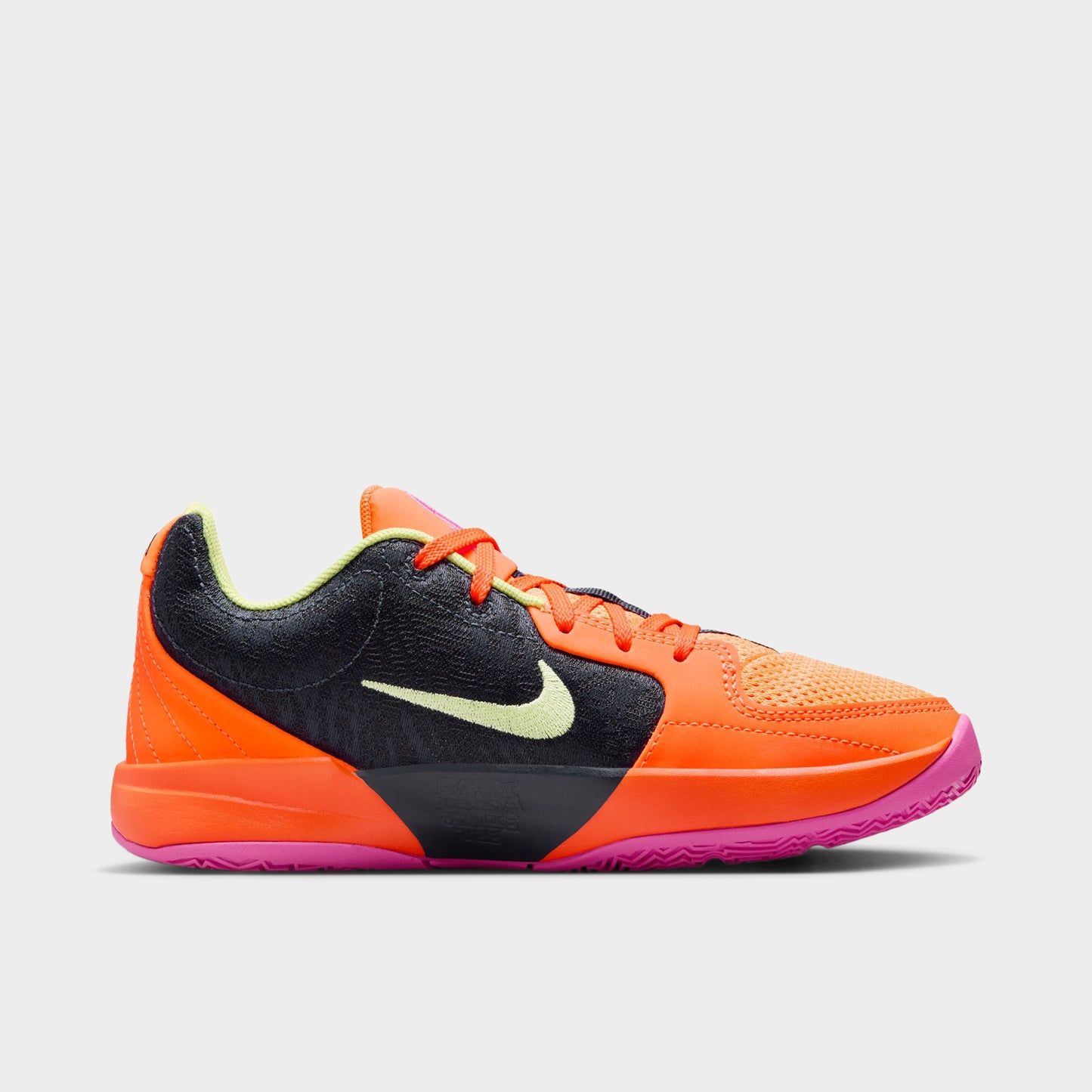 Nike Ja 2 SE GS Obsidienne / Citron clair - Orange total