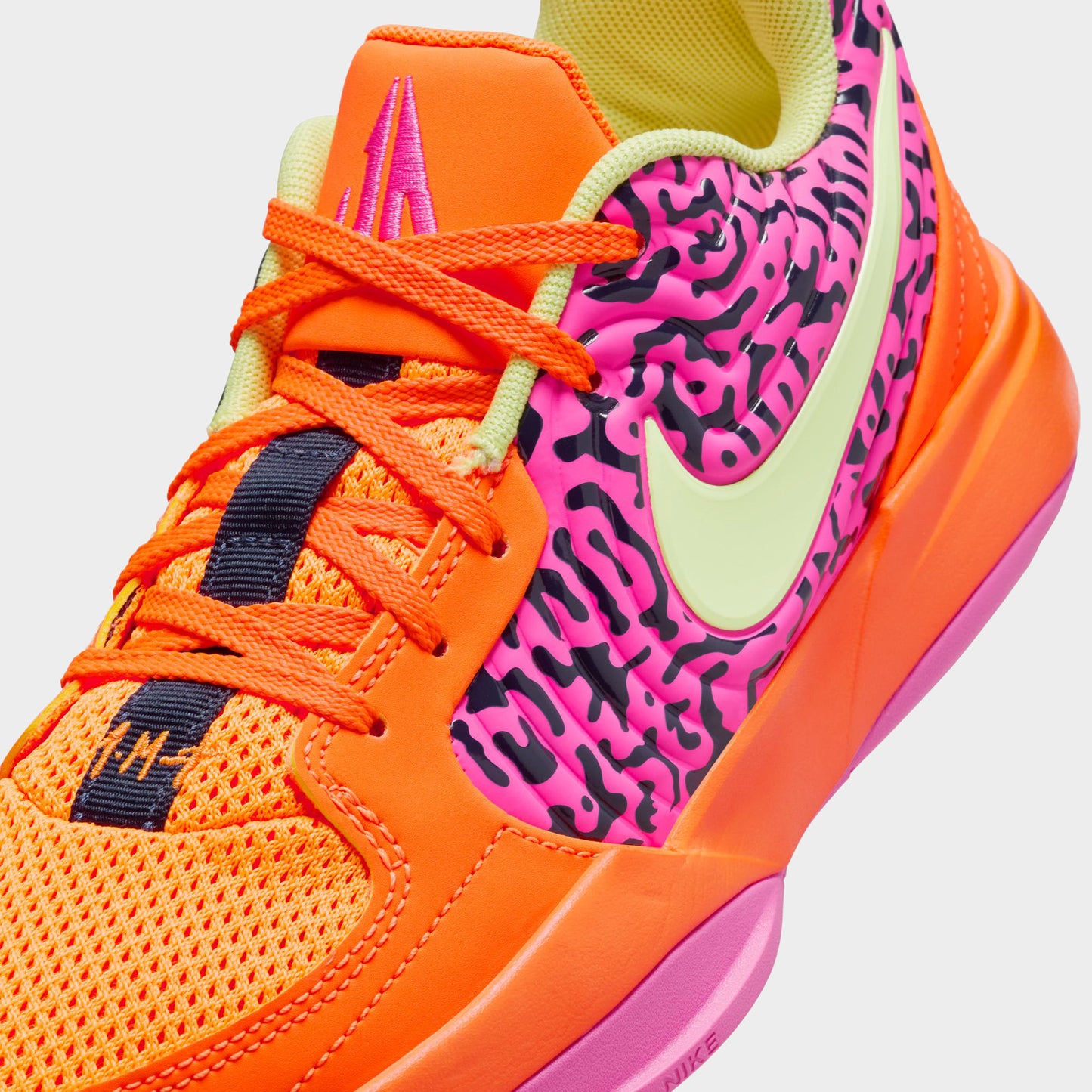 Nike Ja 2 SE GS Obsidienne / Citron clair - Orange total