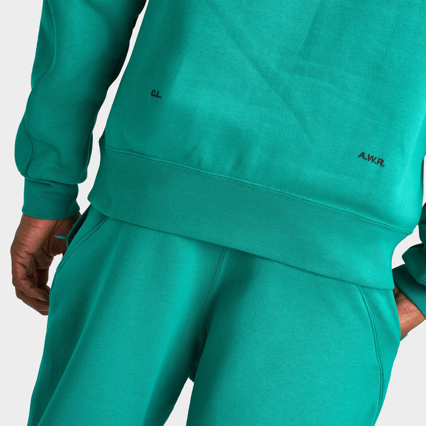 Nike NOCTA Fleece CS Pullover Hoodie Neptune Green / Black