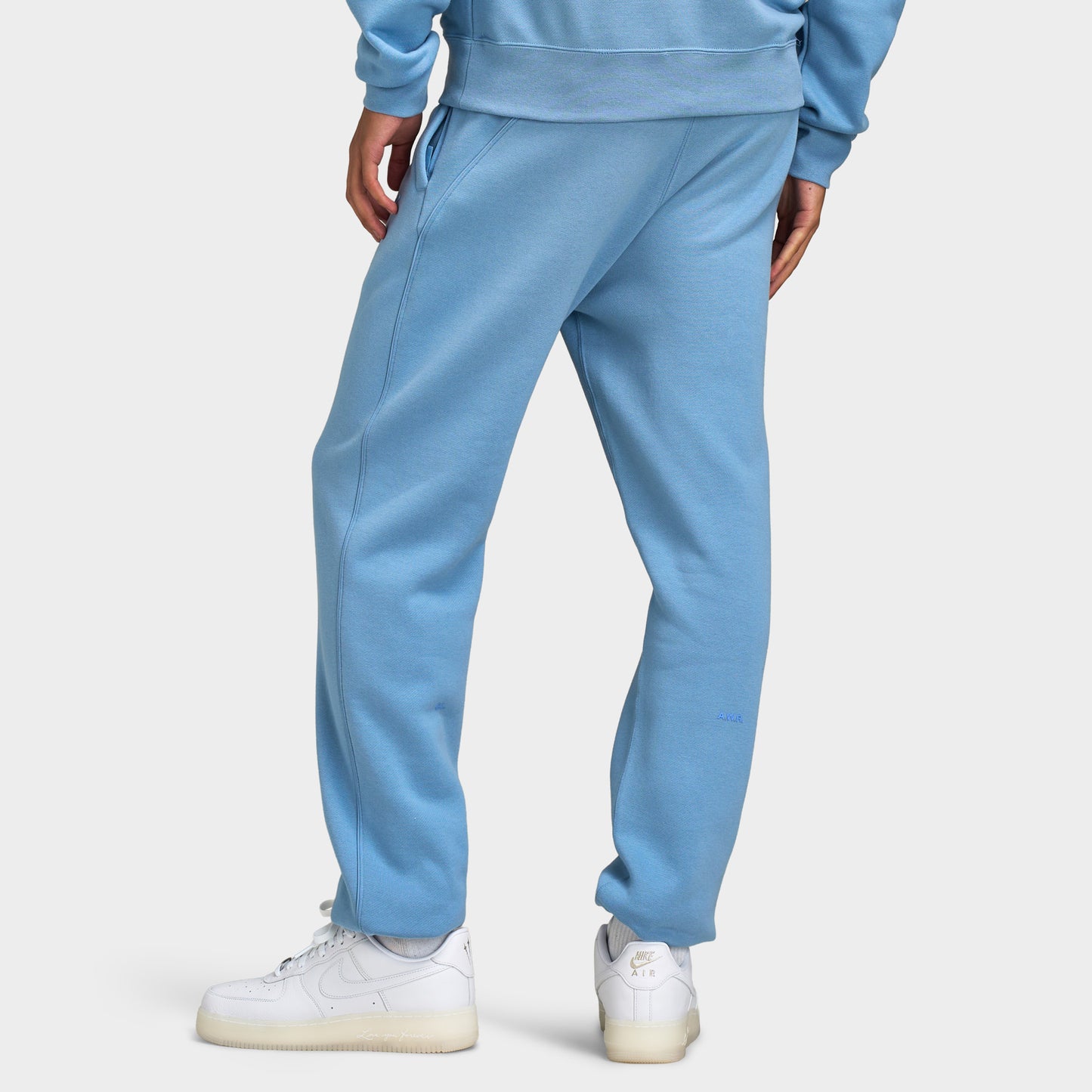 Nike NOCTA Bas de survêtement en polaire CS / Bleu travail