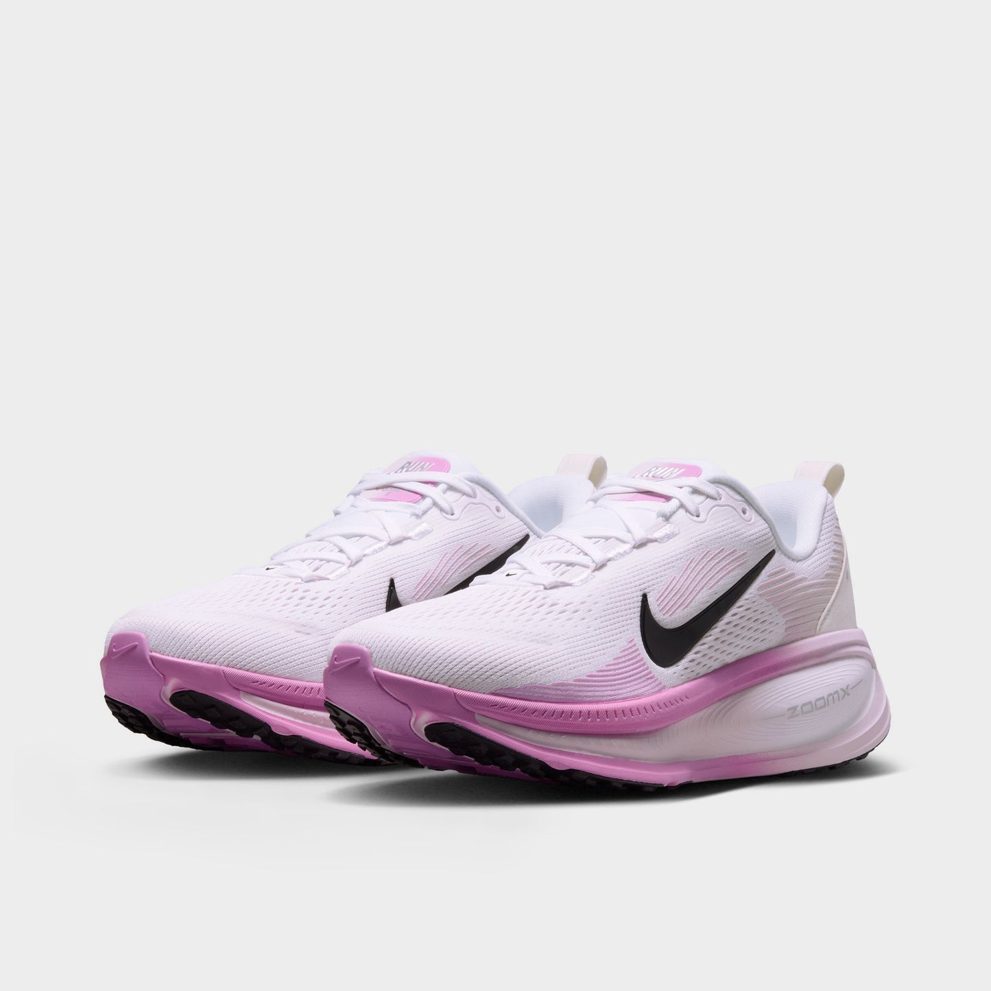 Nike Vomero 18 Femme Blanc / Noir - Lilas délavé