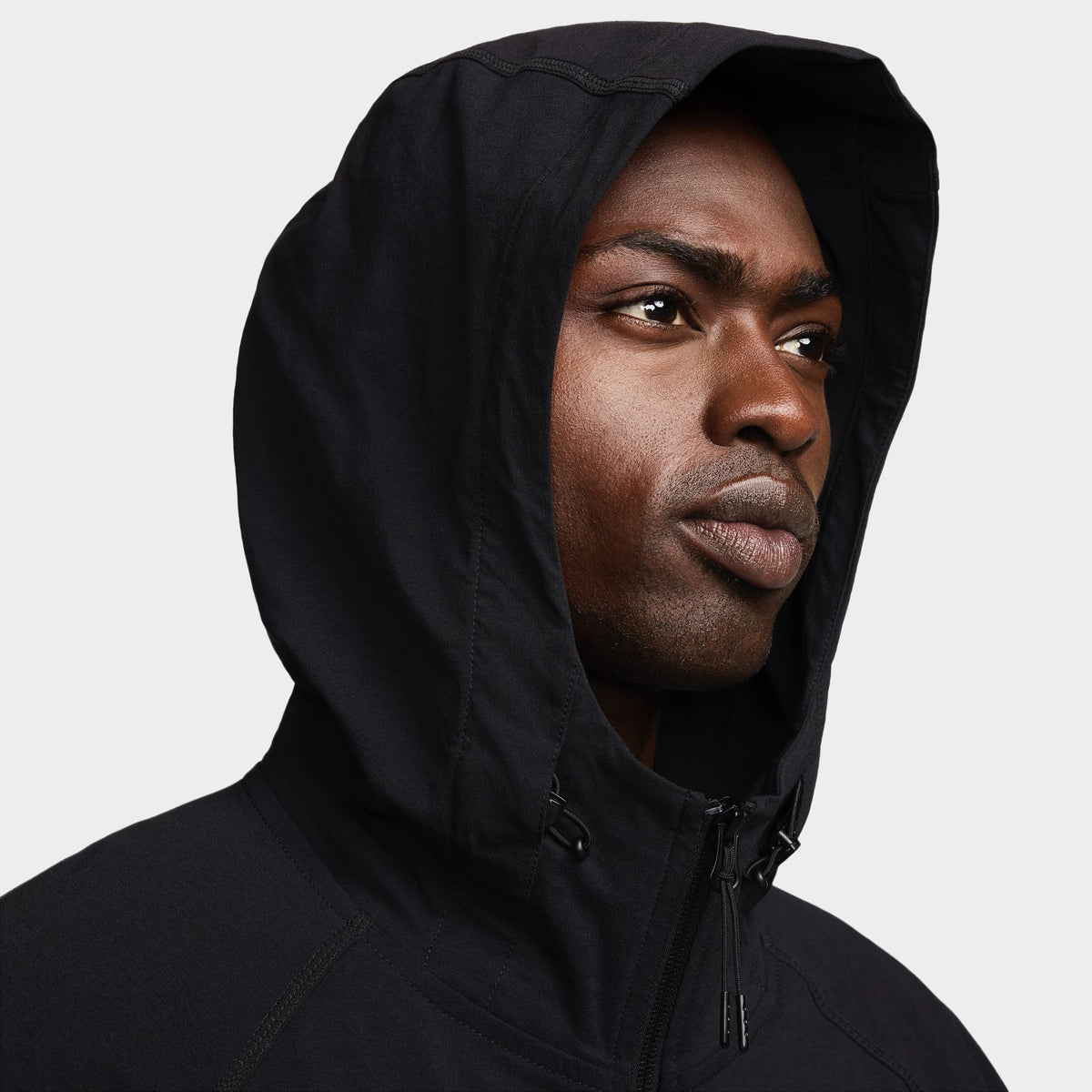 人気 ☆NIKE☆ FULL-ZIP WOVEN JACKET BLACK Nike Tech Woven Full Zip Windrunner Jacket Black / Black
