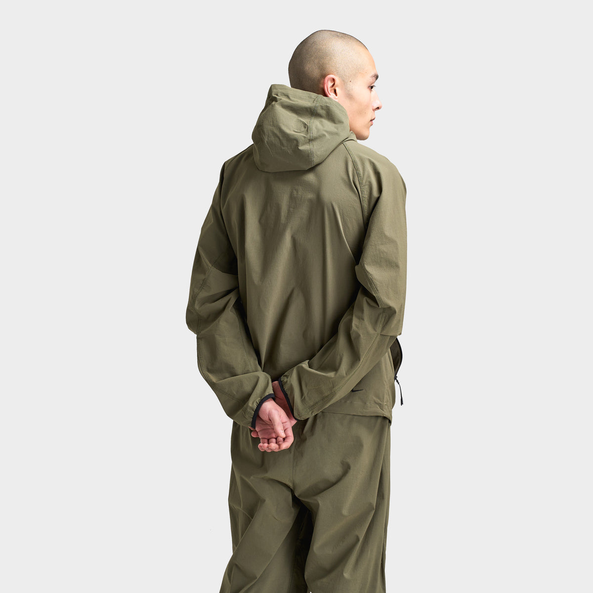 ジャケット・アウター 00s tech nike reversible down vest olive Nike Tech Woven Full-Zip Windrunner Jacket Medium Olive
