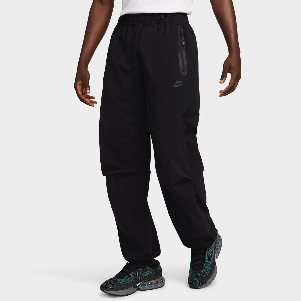 Nike Black Woven Lounge Pants Nike Tech Woven Oversized Pants
