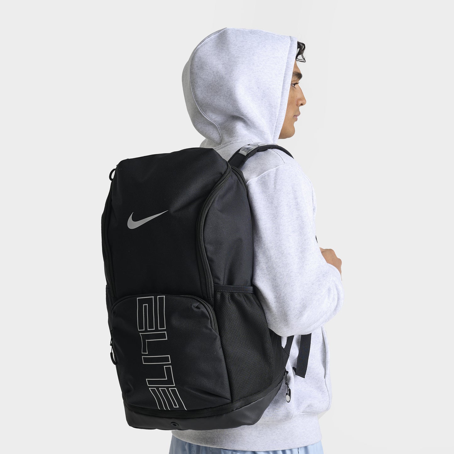 Nike Varsity Elite Backpack Black/ Black - Metallic Silver