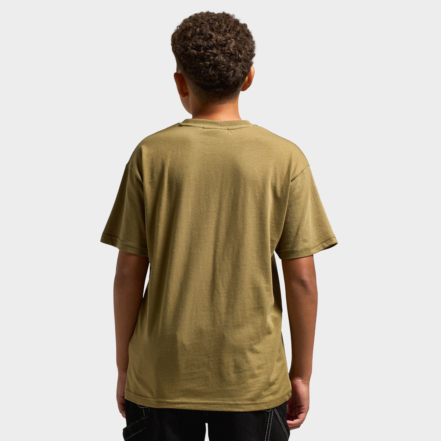 Mitchell & Ness Juniors' Stacked Tee - Raptors / Olive