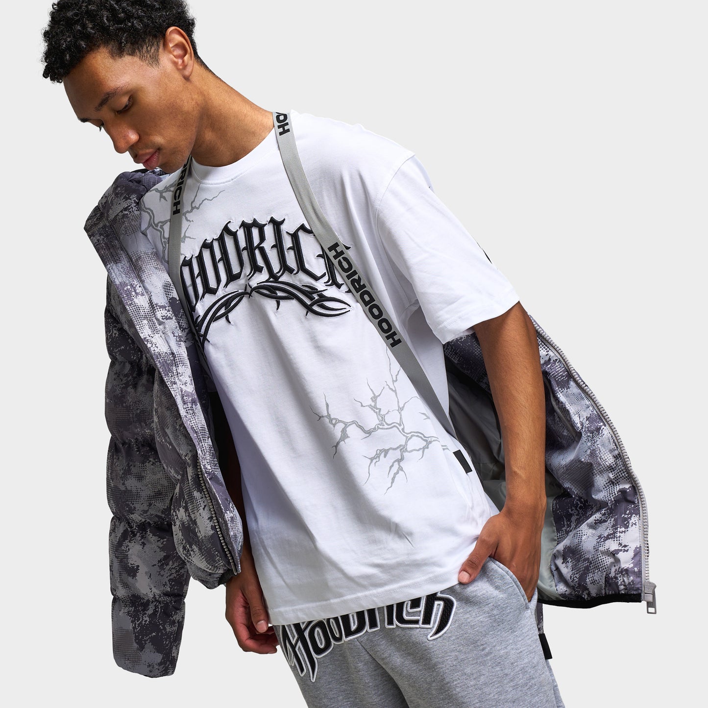 Hoodrich Ark Puffer Jacket Digital Camo / Black