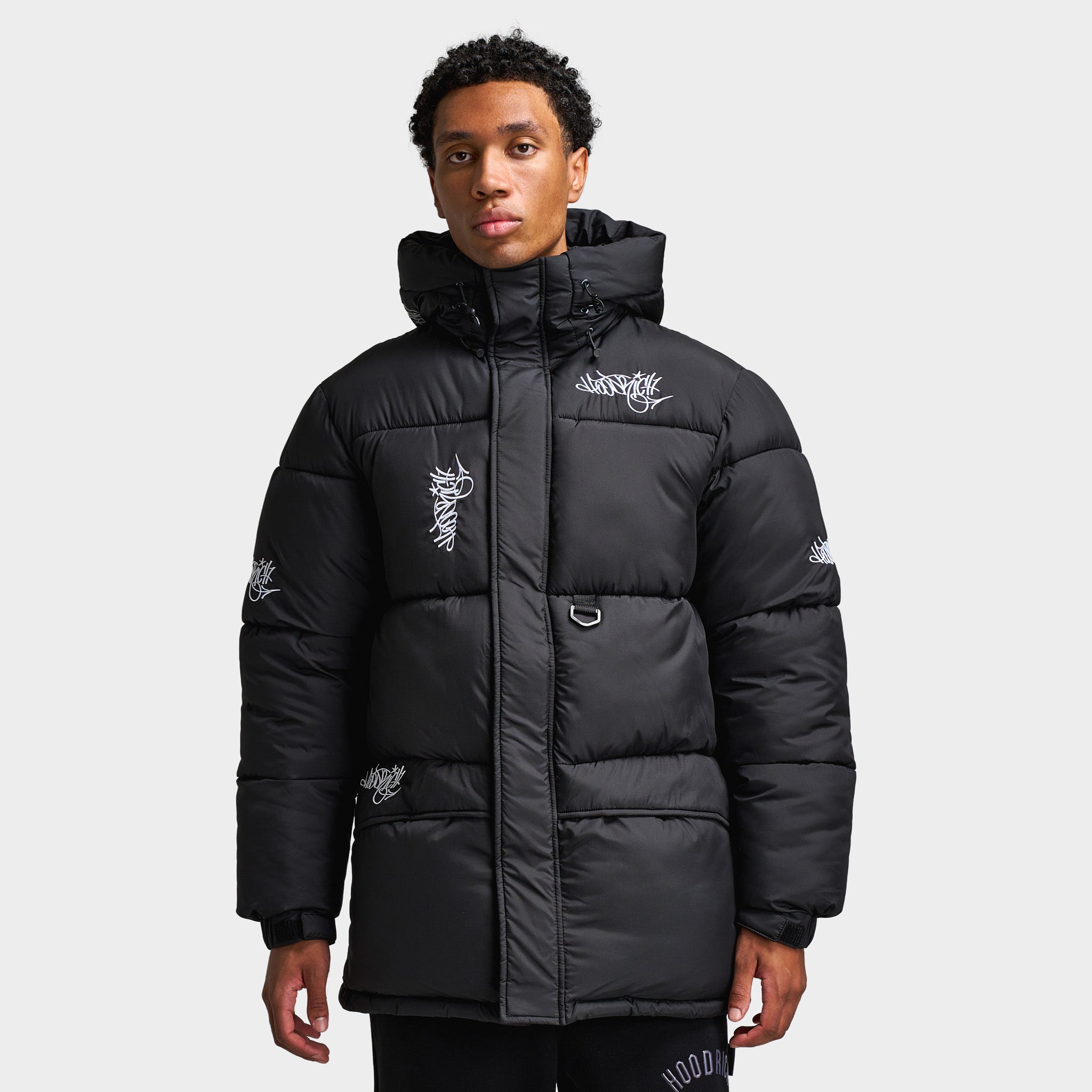 Hoodrich Multi Tag Parka Black / White – JD Sports