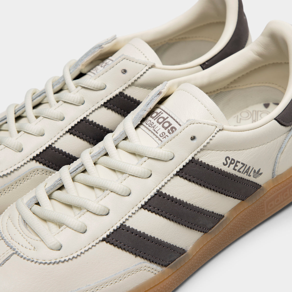 adidas Handball Spezial Ivoire / Charbon - Gomme 4