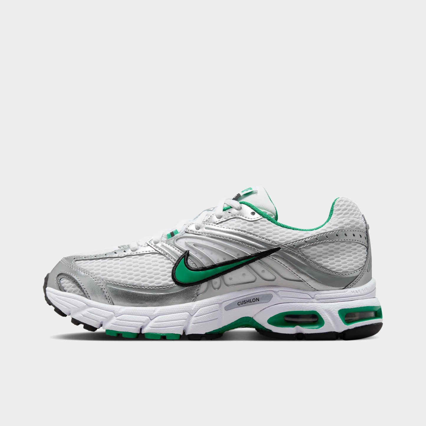 Nike Femmes Air Max Moto 2K Argent Métallique / Vert Stade - Blanc